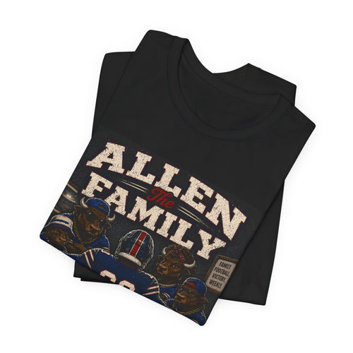 Allen The Family Fantasy Football Tee