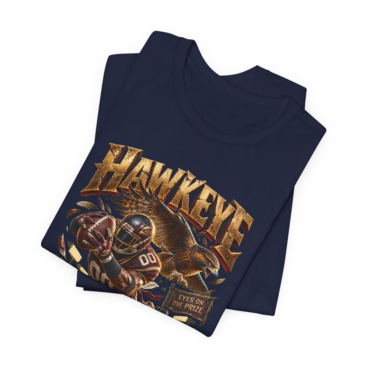 Hawkeye Team Football Tee