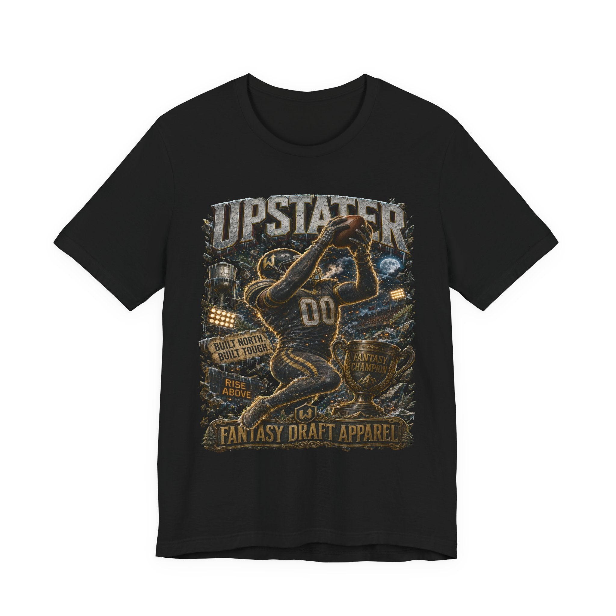 Upstater  Premium Football Tee