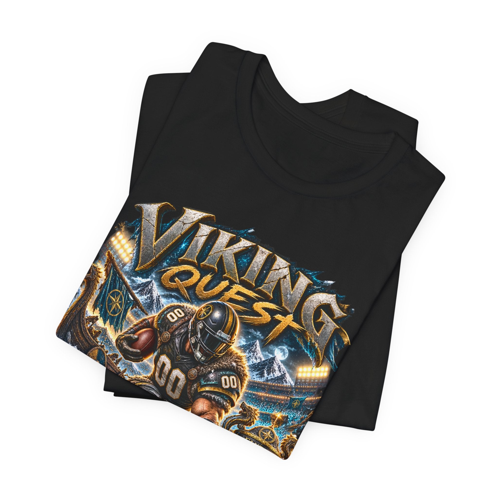 Viking Quest Football Tee
