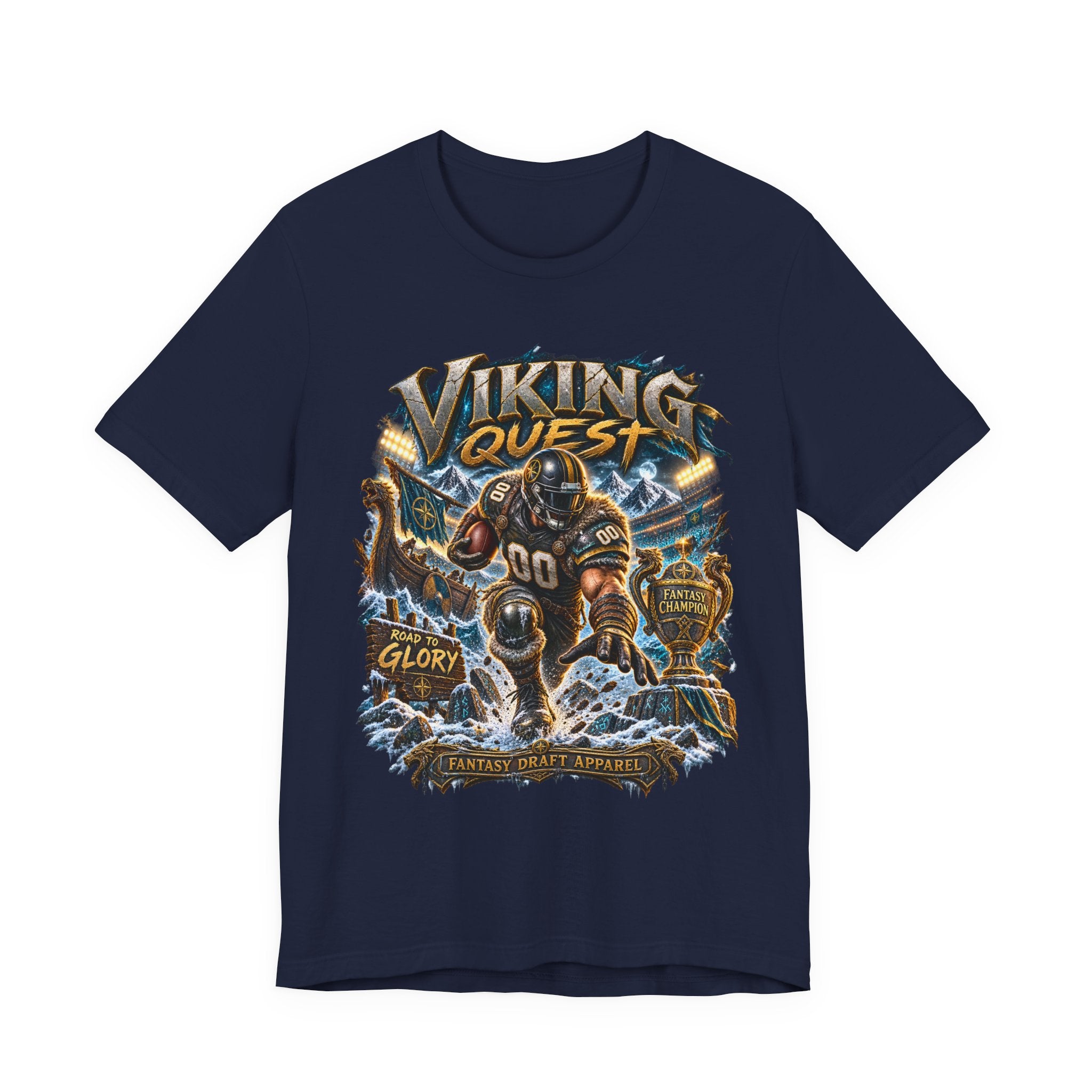 Viking Quest Football Tee