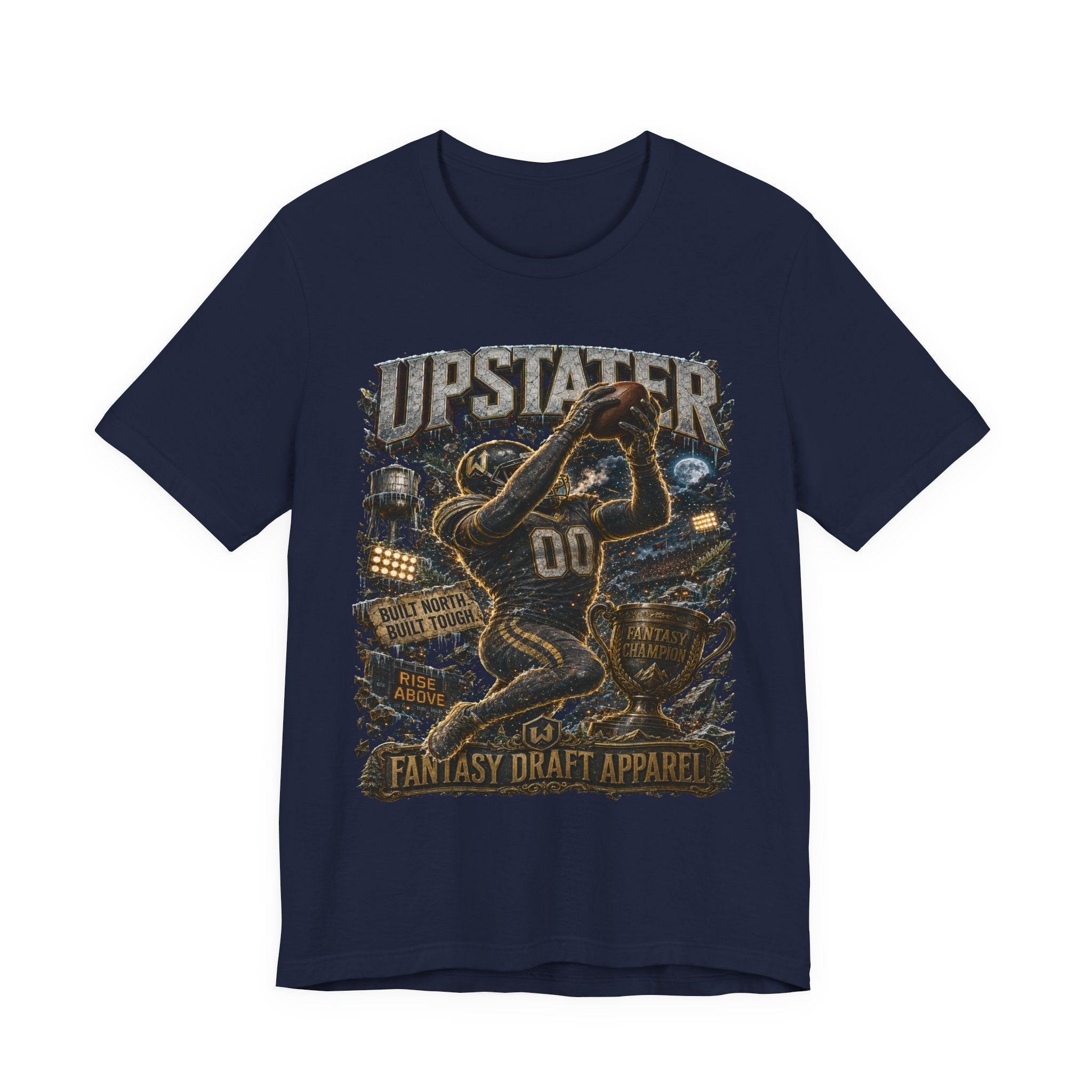 Upstater  Premium Football Tee