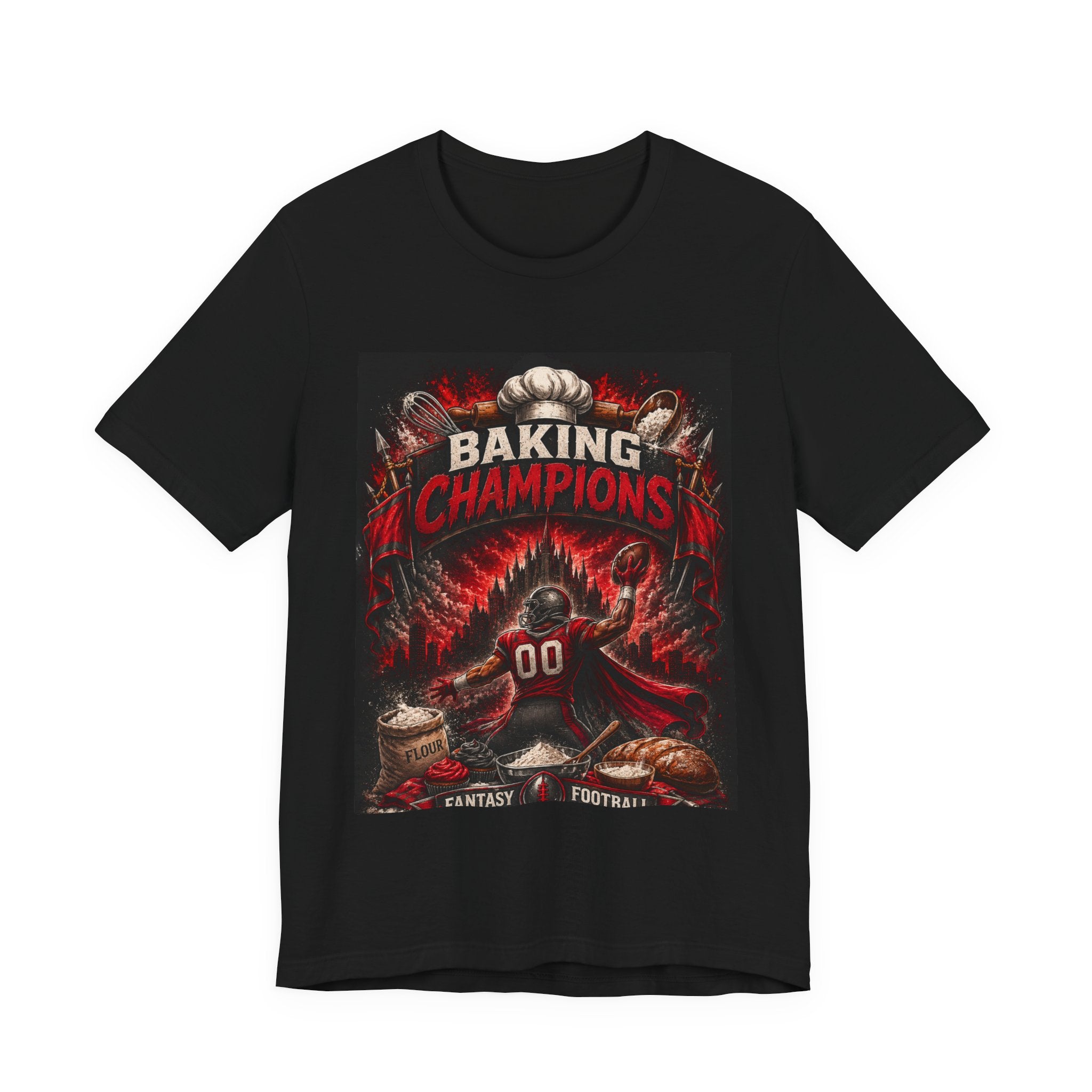 Baking Champions Fantasy Football Tee