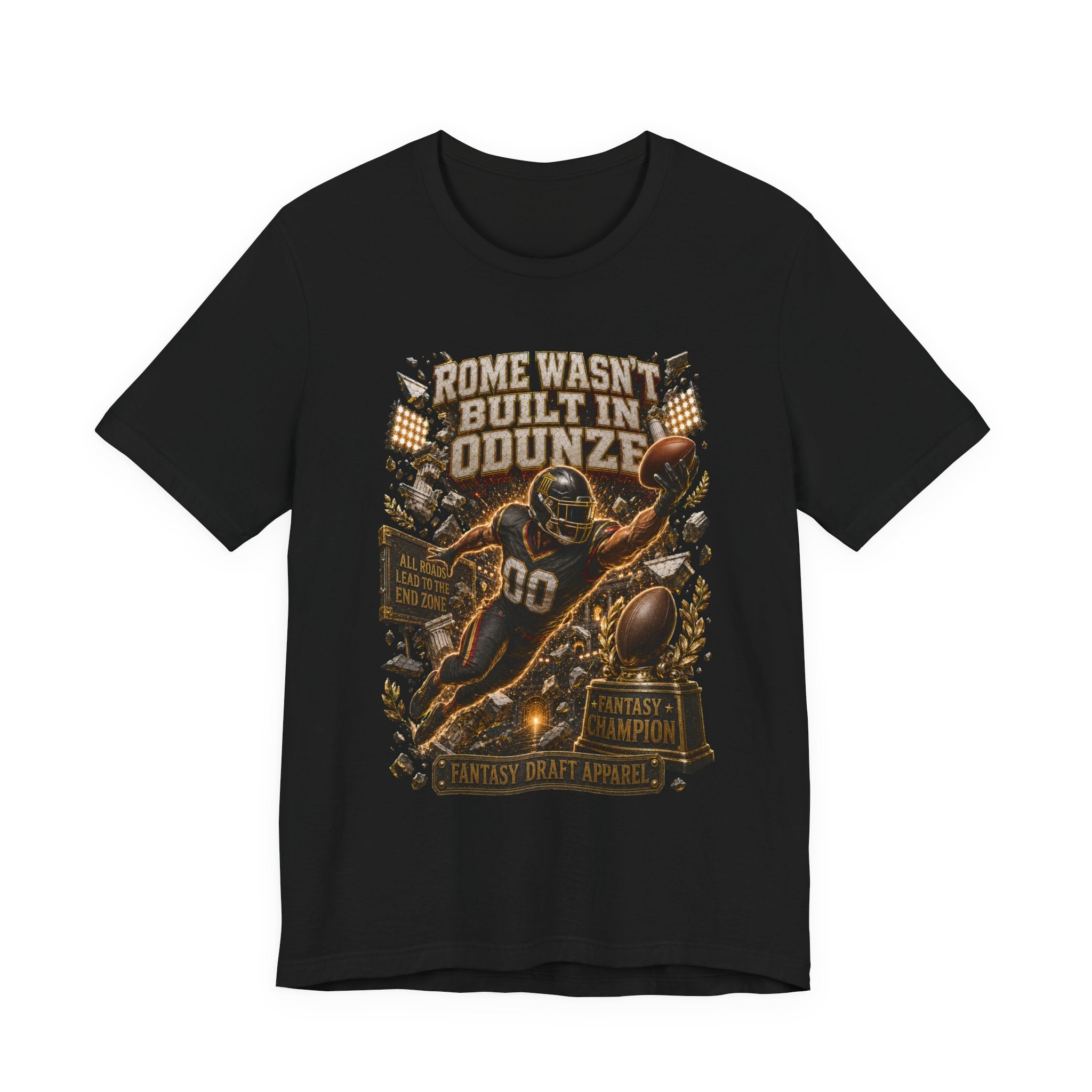 Rome Wasn’t Built in Odunze  Premium Football Tee