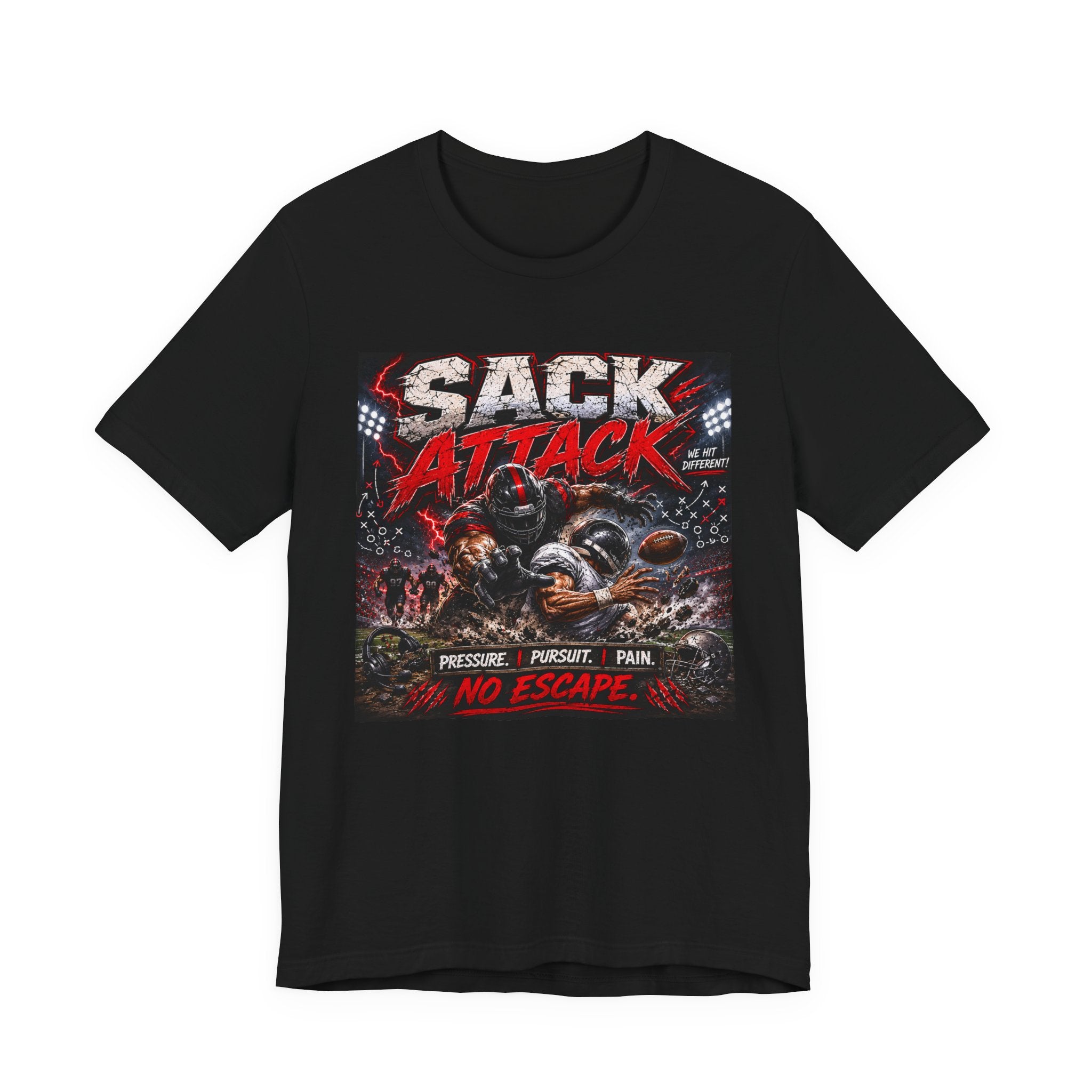 Sack Attack Fantasy Football Tee