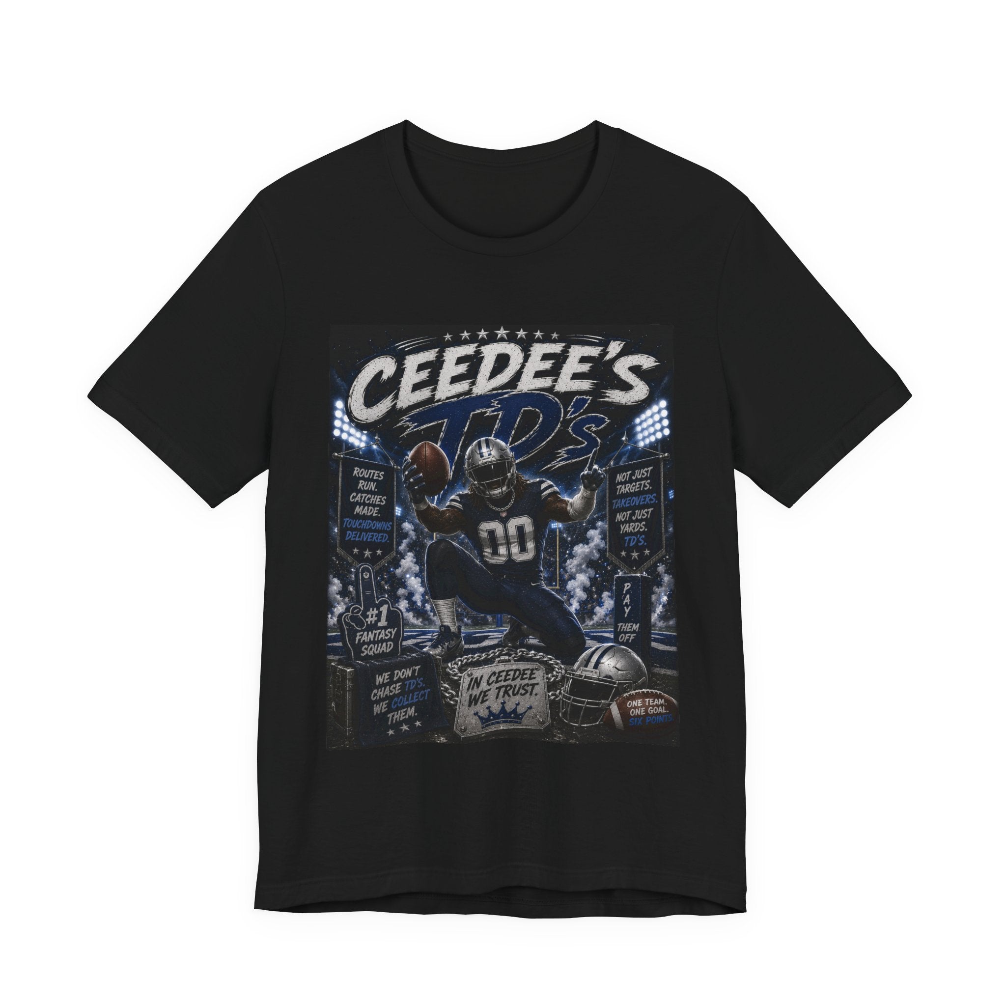 Ceedee's TD's Fantasy Football Tee