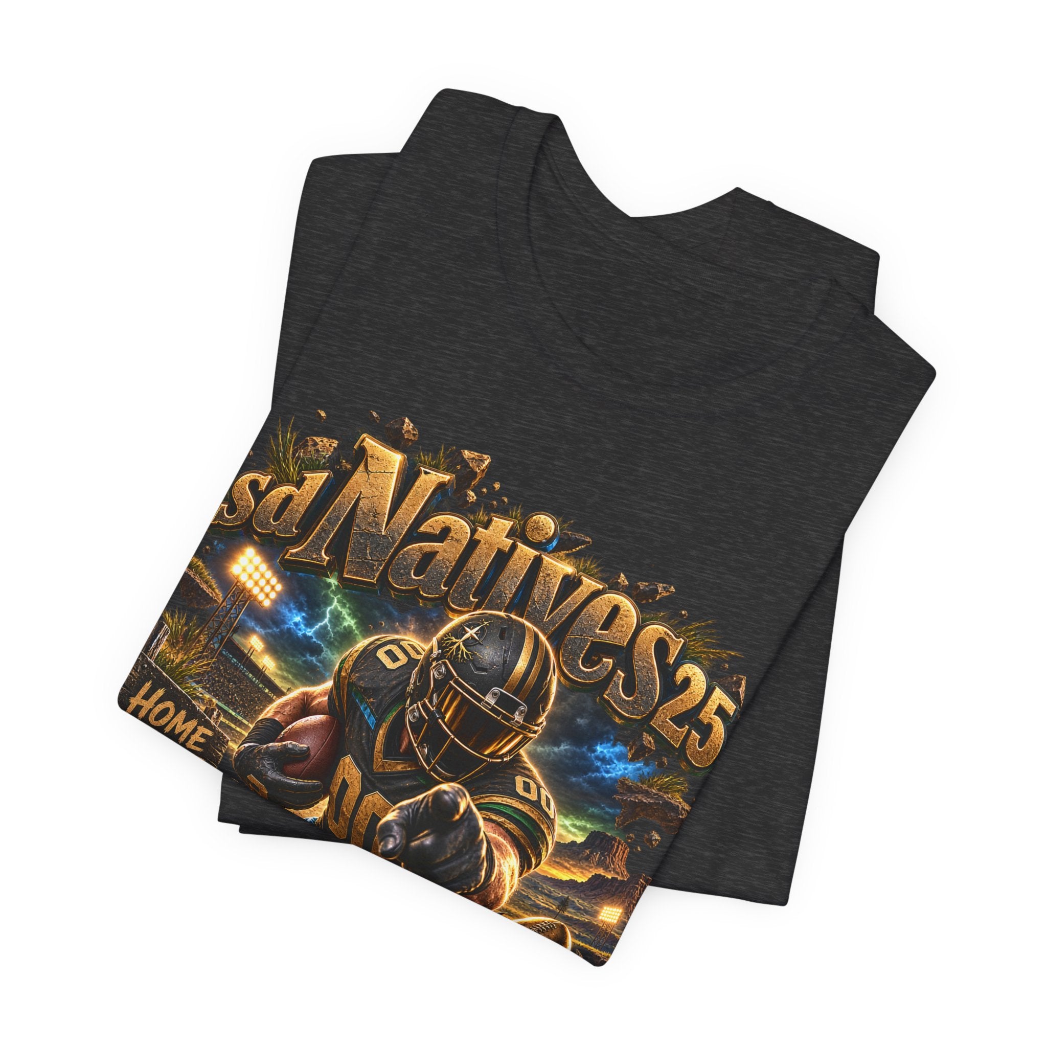 sdNatives25 Football Tee