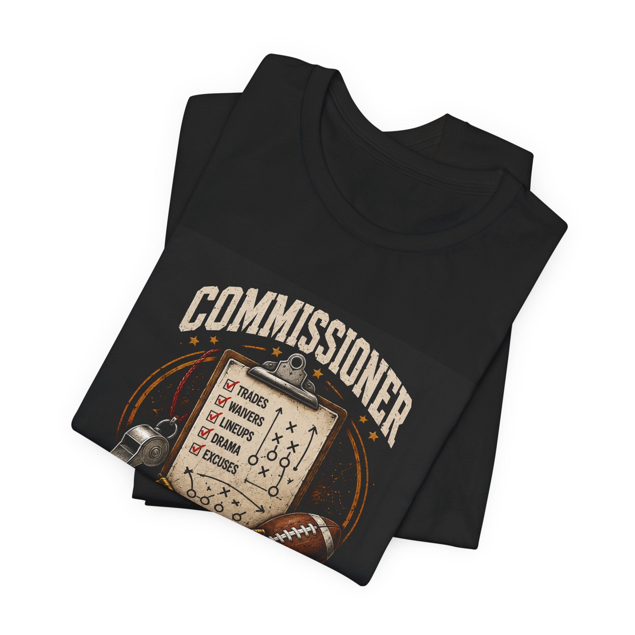 Commissioner Problems Fantasy Football Tee
