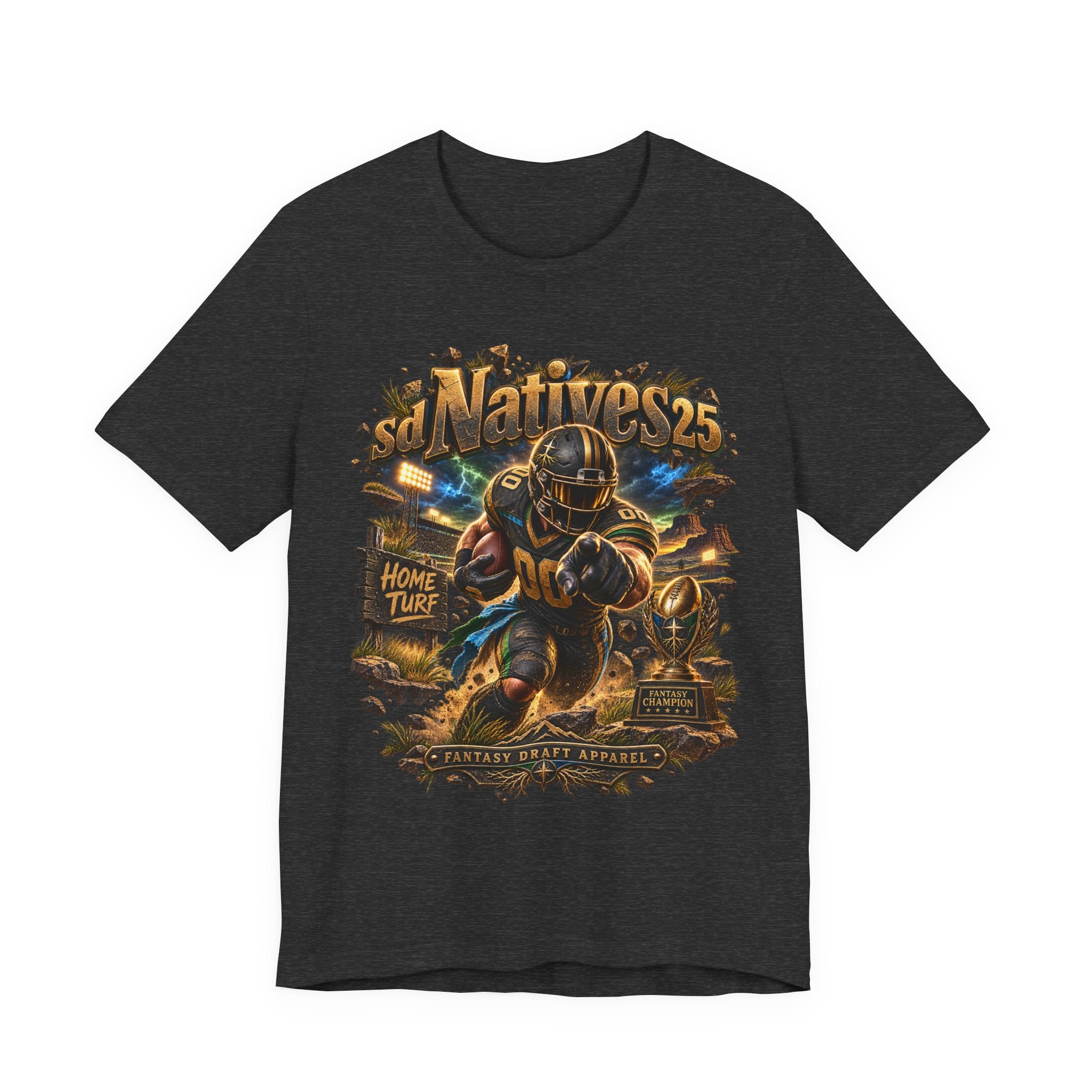sdNatives25 Football Tee