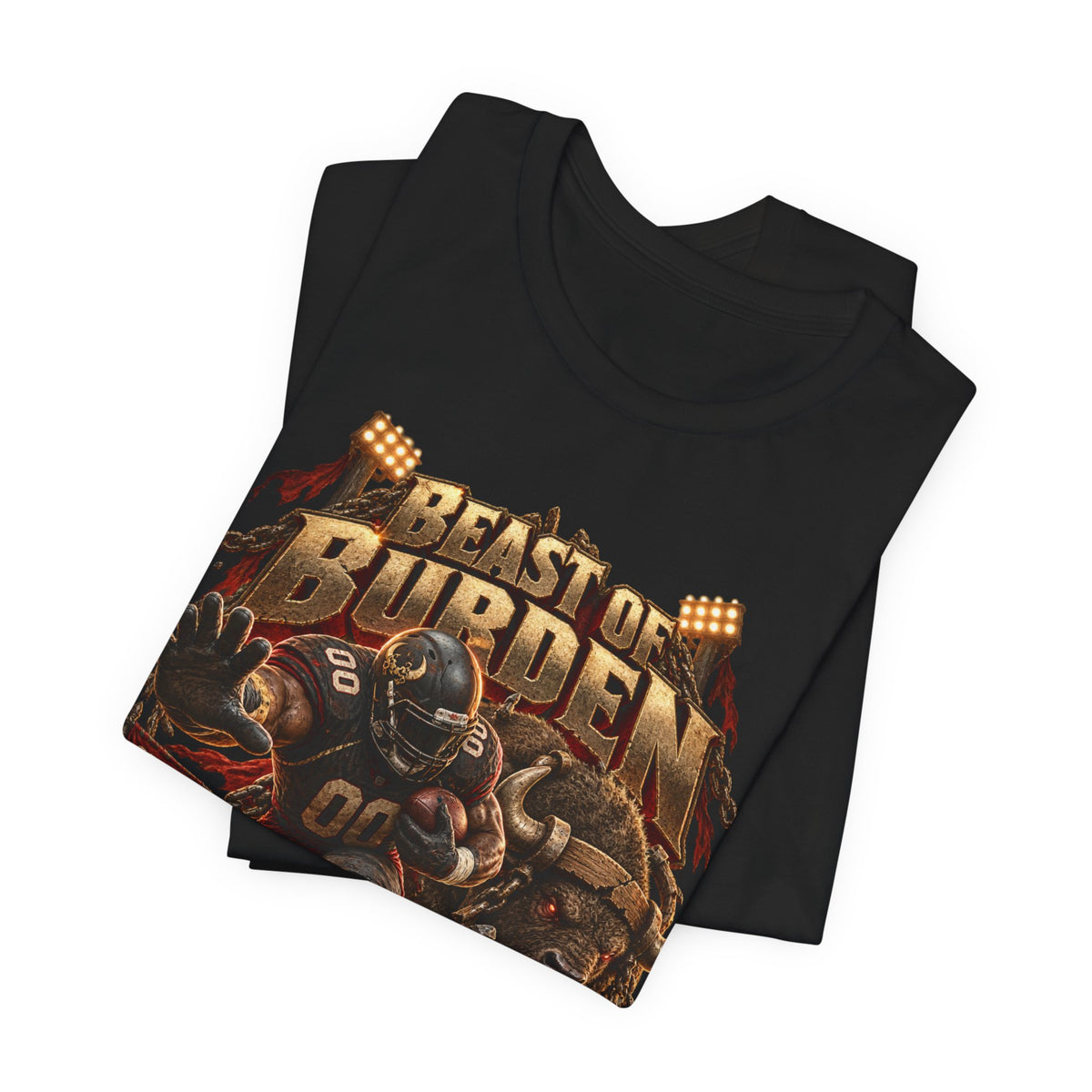 Beast of Burden Team Football Tee
