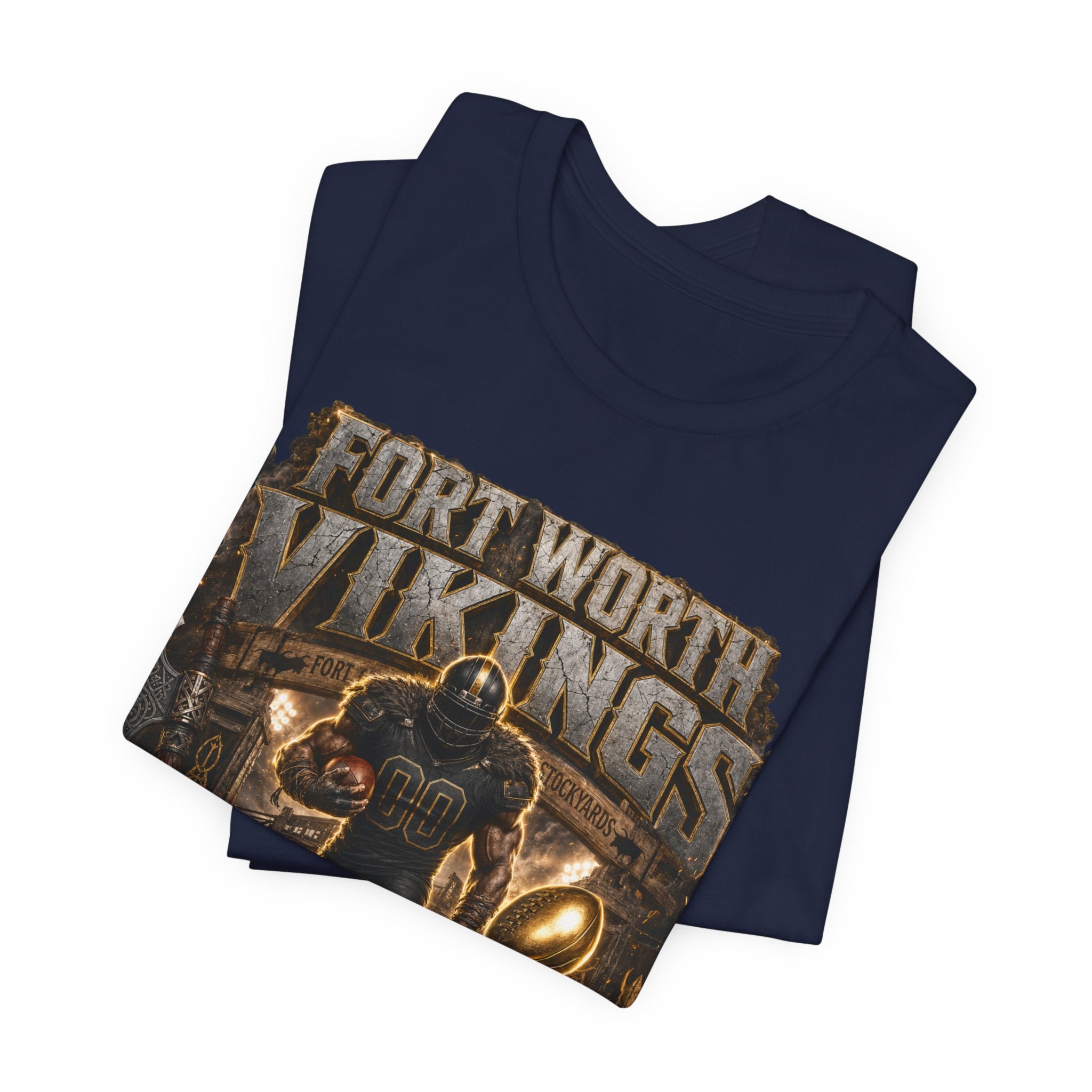 Fort Worth Vikings Premium Football Tee