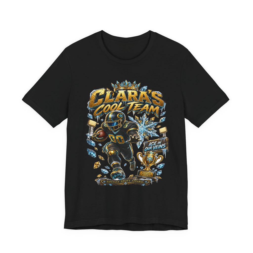 Clara’s Cool Team  Team Football Tee