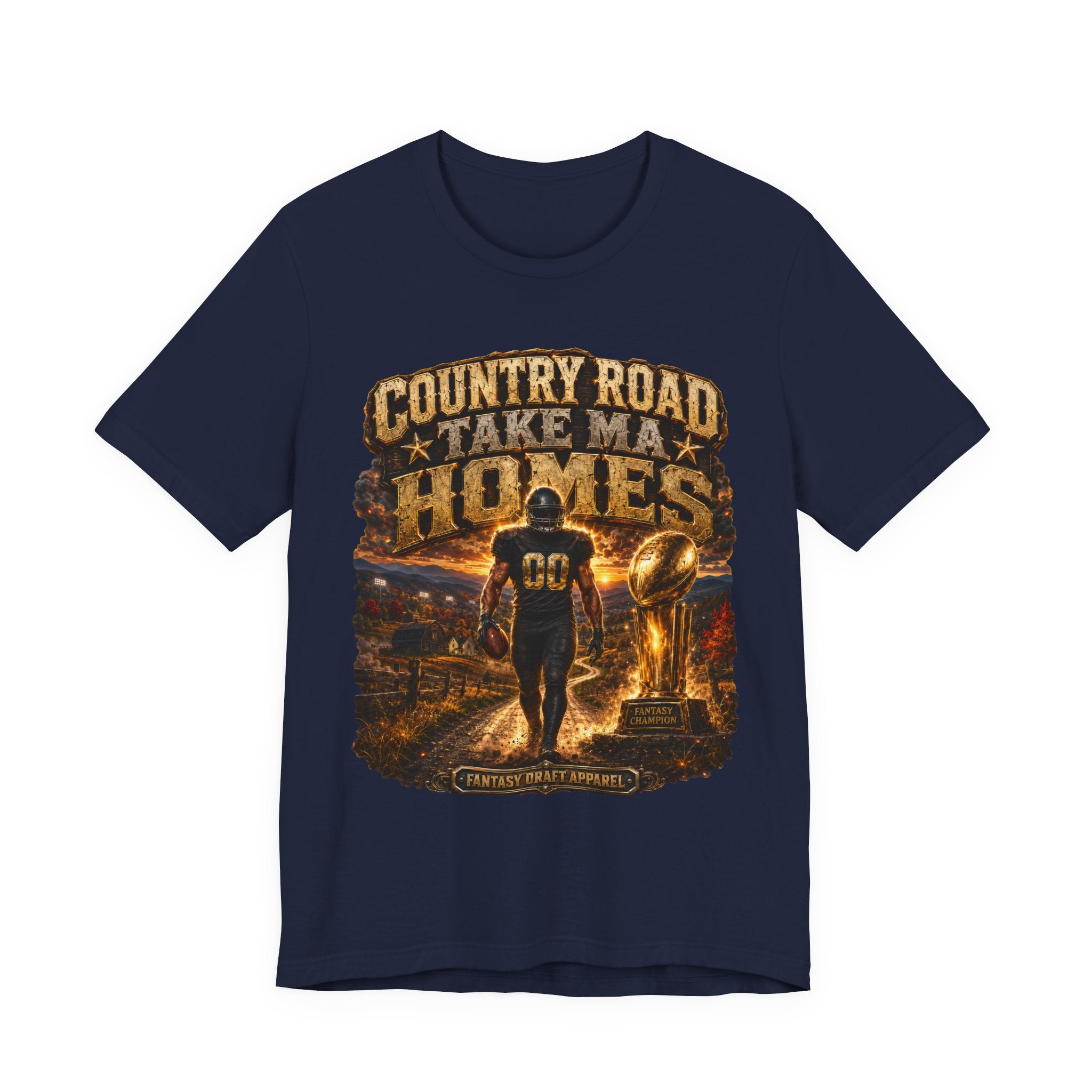 Country Road Take Ma Homes Premium Football Tee
