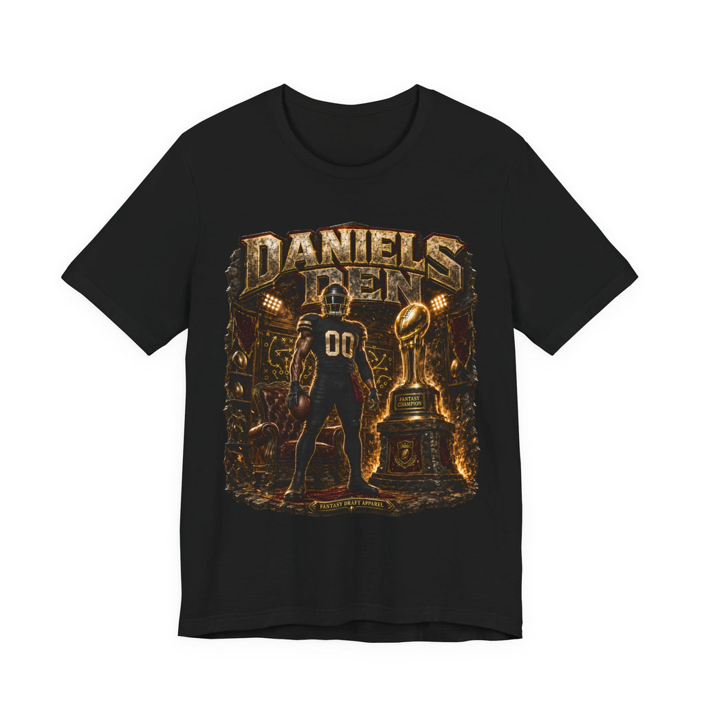 Daniels Den Premium Football Tee