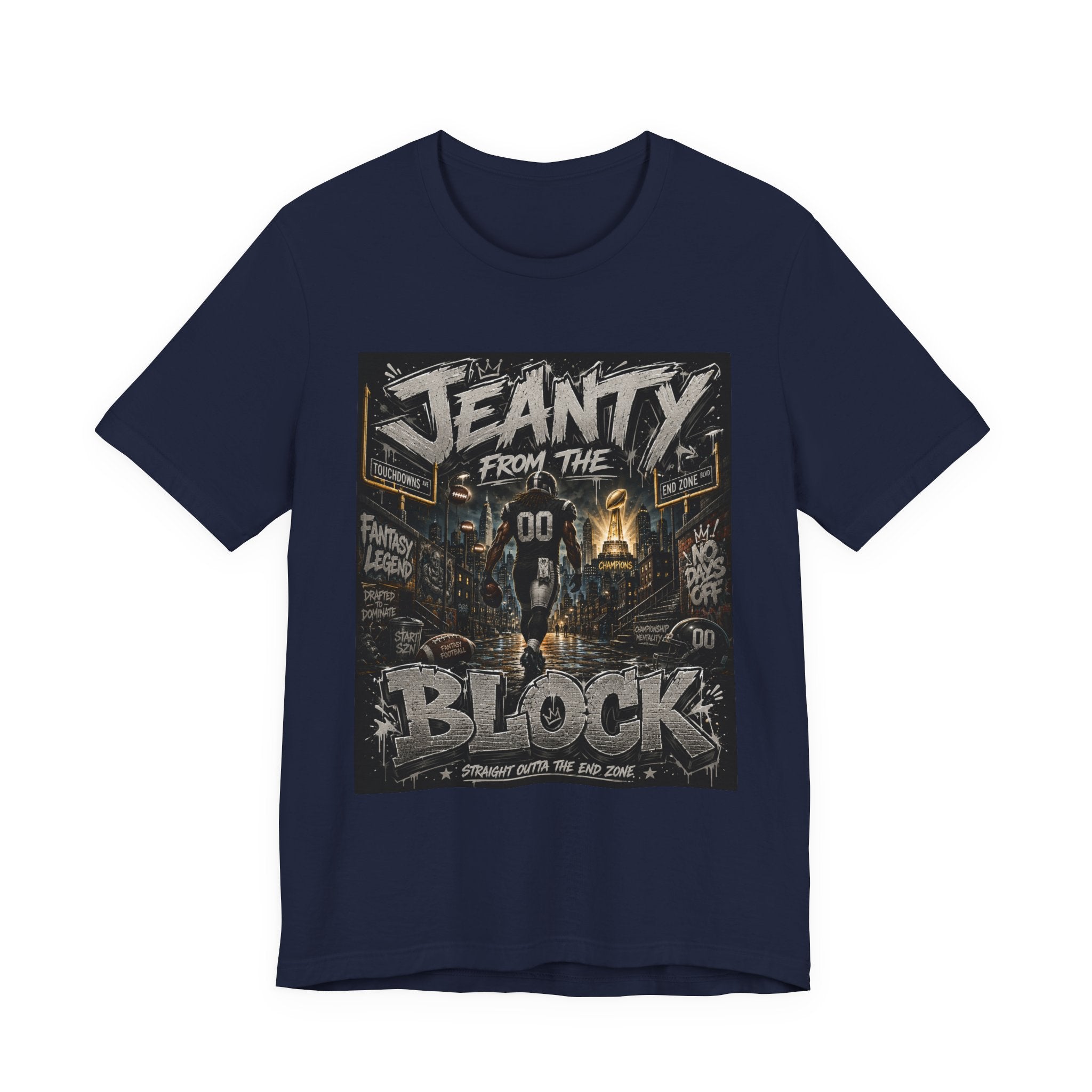 Jeanty From the Block Fantasy Football Tee