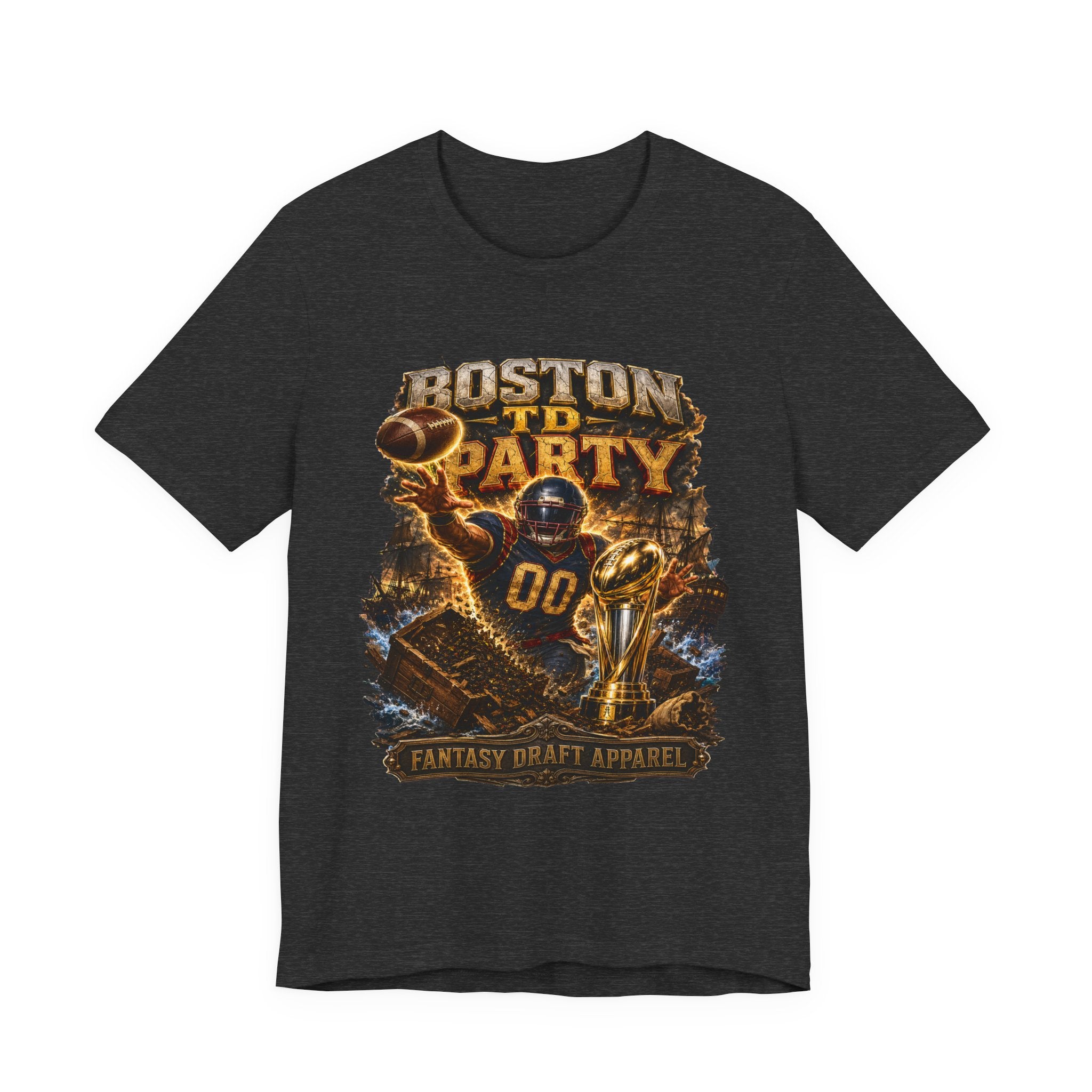 Boston TD Party Premium Football Tee