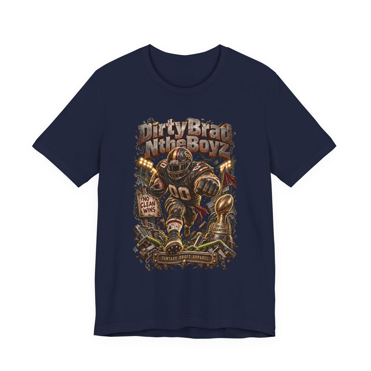DirtyBradNtheBoyz Team Football Tee
