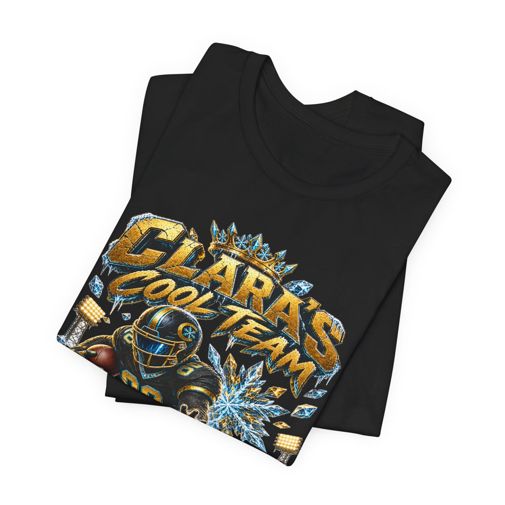 Clara’s Cool Team  Team Football Tee