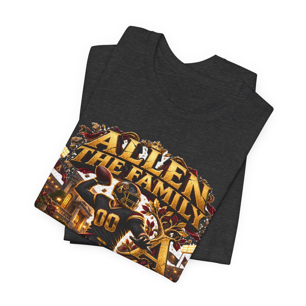 Allen the Family Team Football Tee