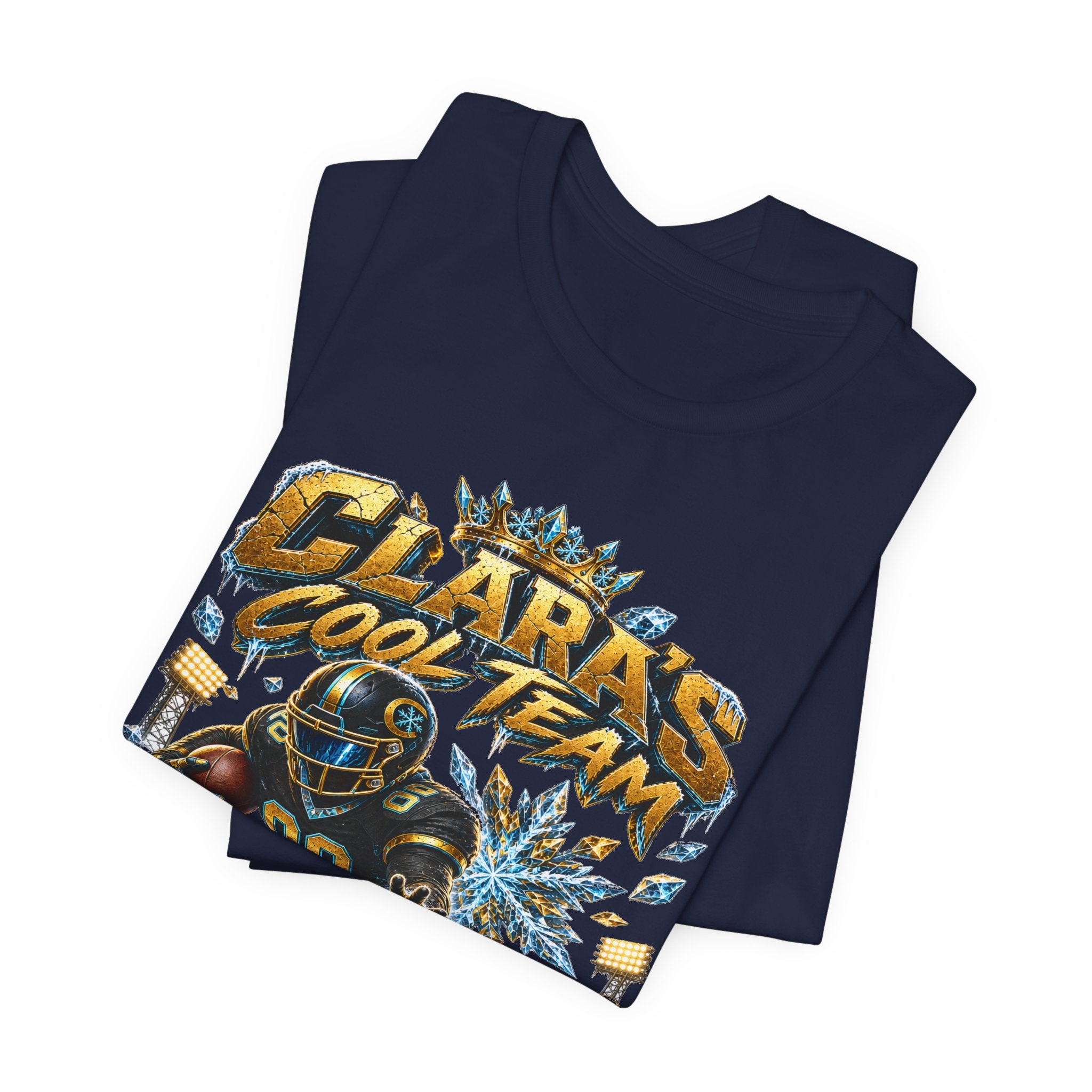 Clara’s Cool Team  Team Football Tee