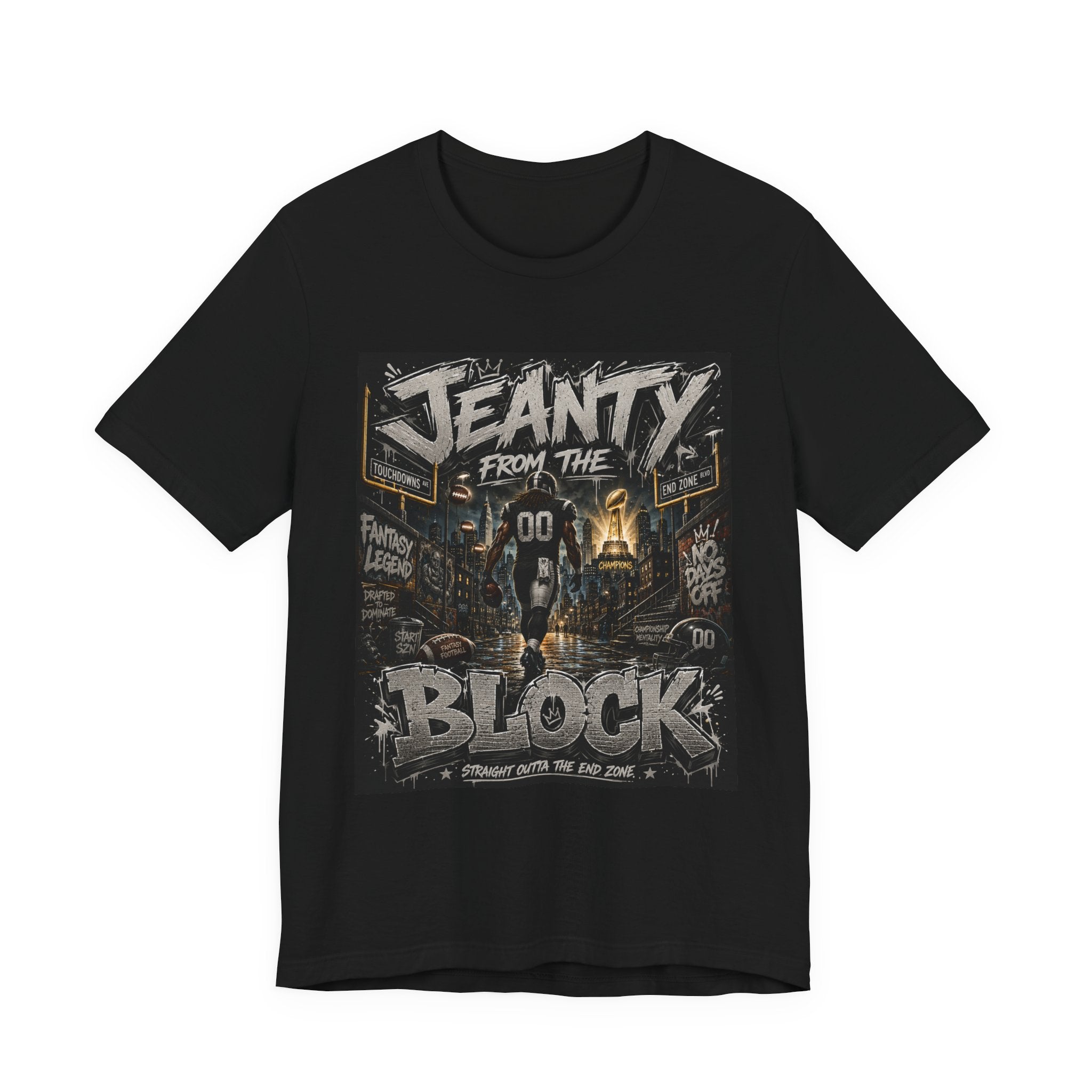 Jeanty From the Block Fantasy Football Tee