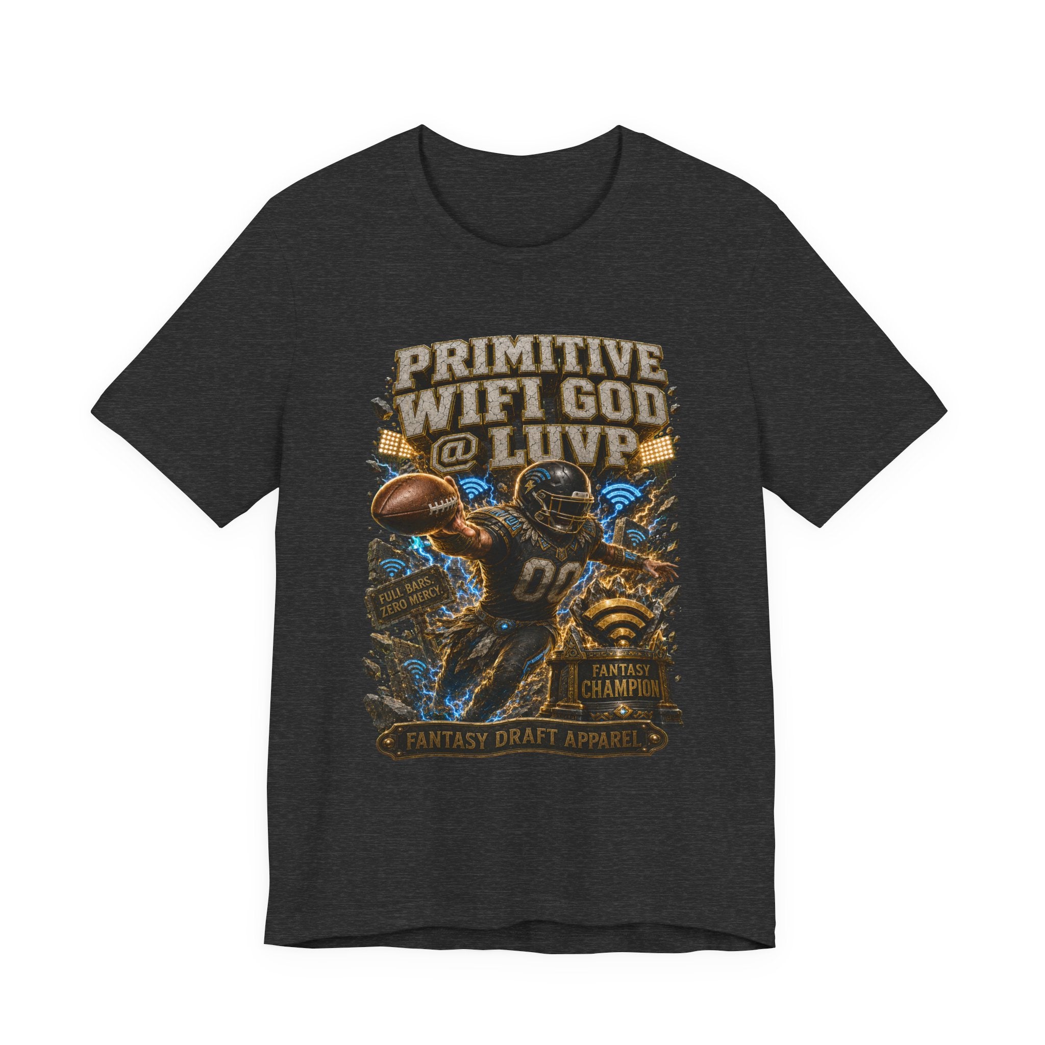 Primitive WiFi God @ LUVP Premium Football Tee