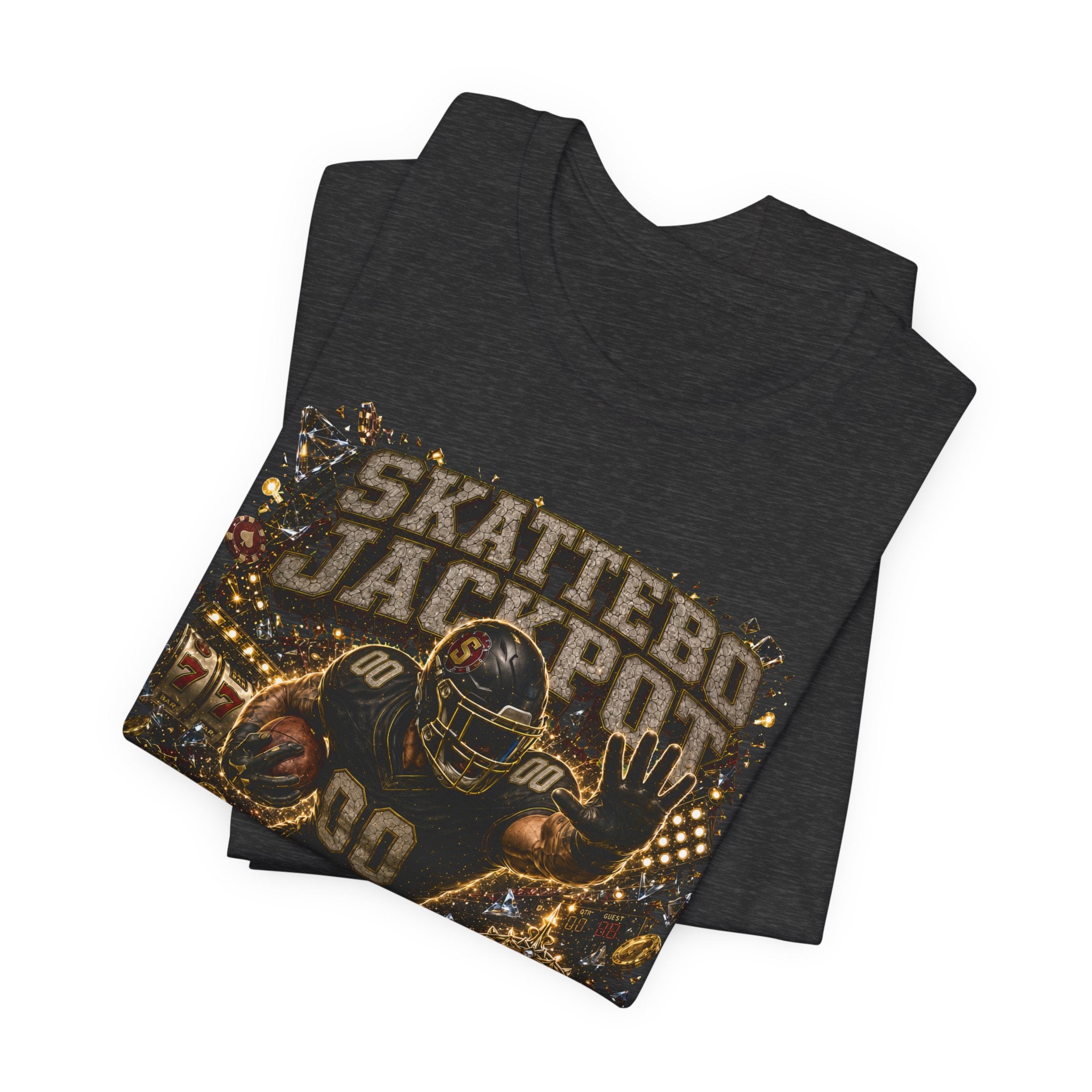 Skattebo Jackpot  Premium Football Tee