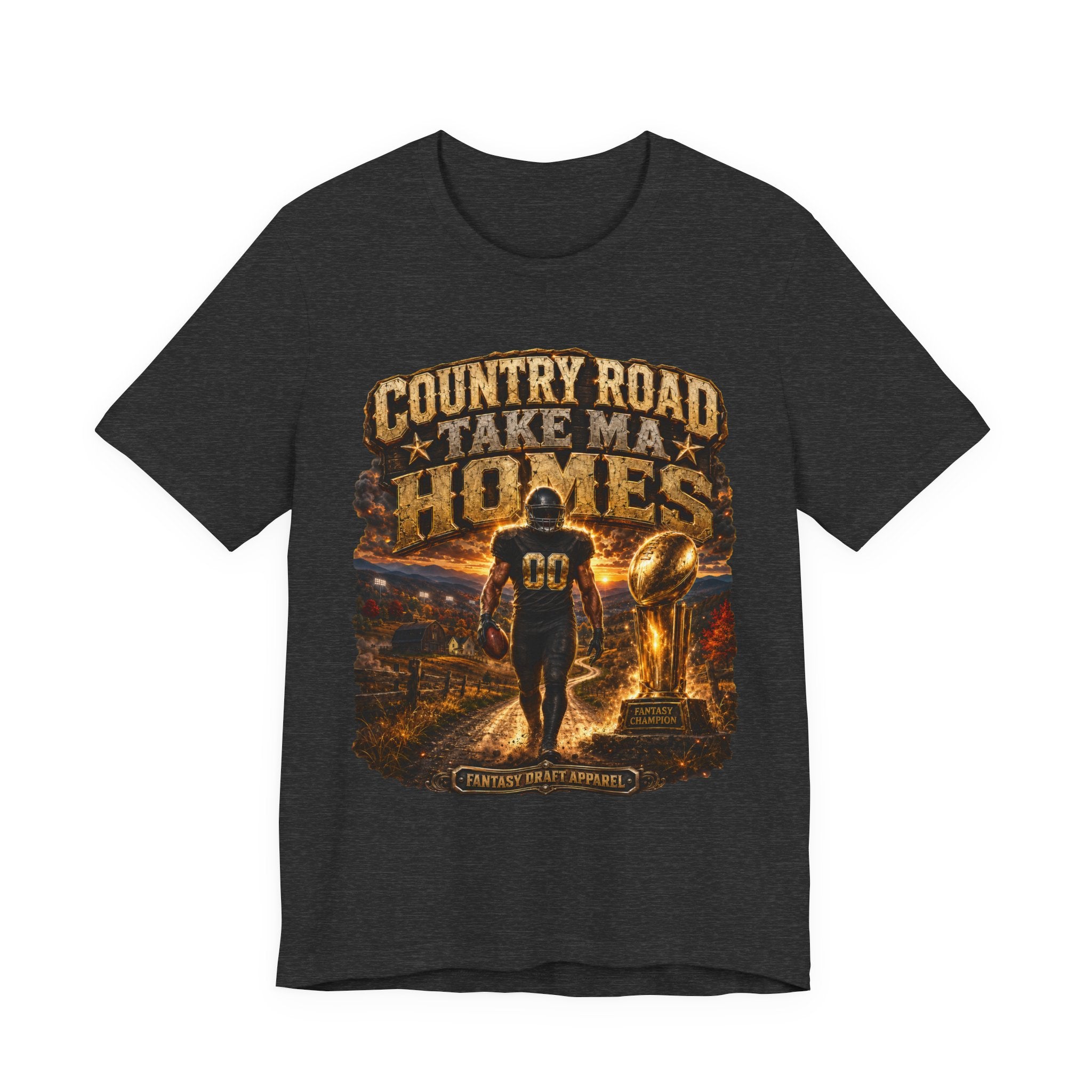 Country Road Take Ma Homes Premium Football Tee