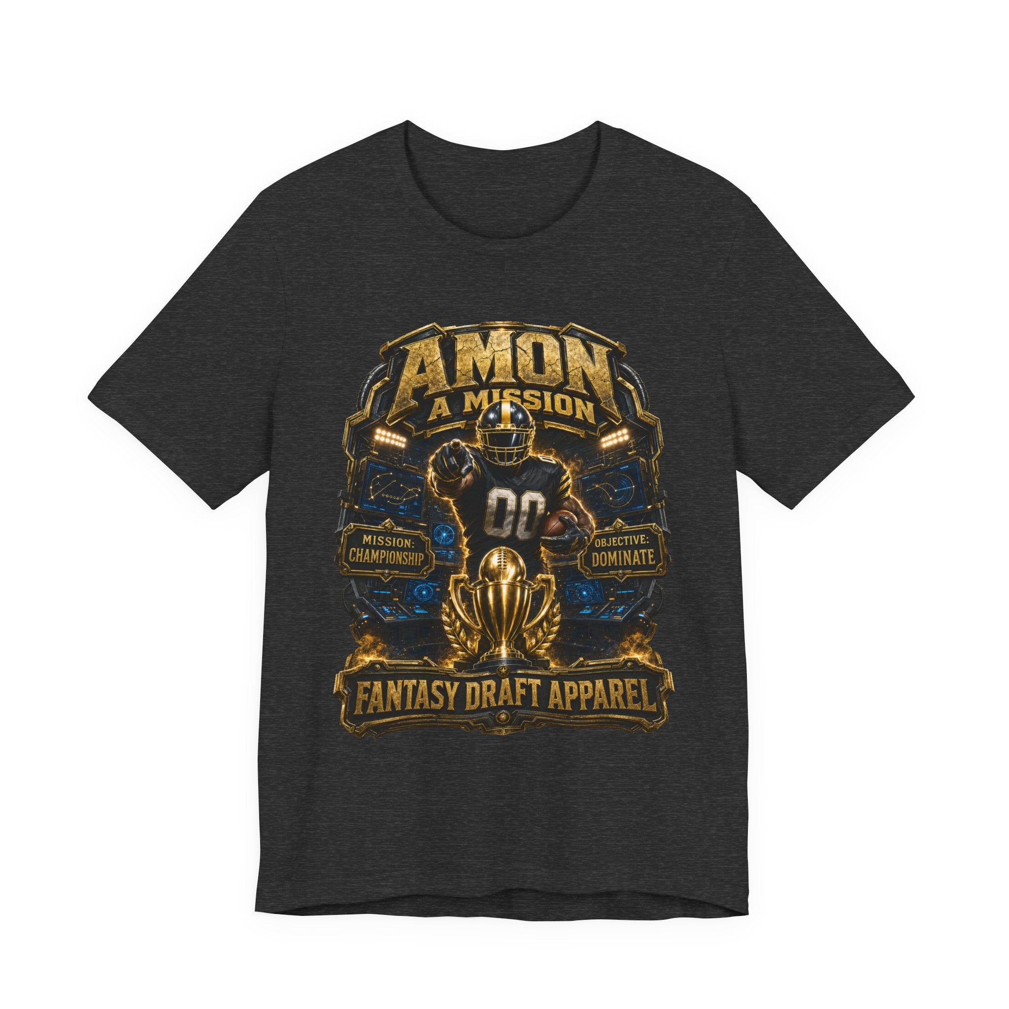 Amon A Mission  Premium Football Tee