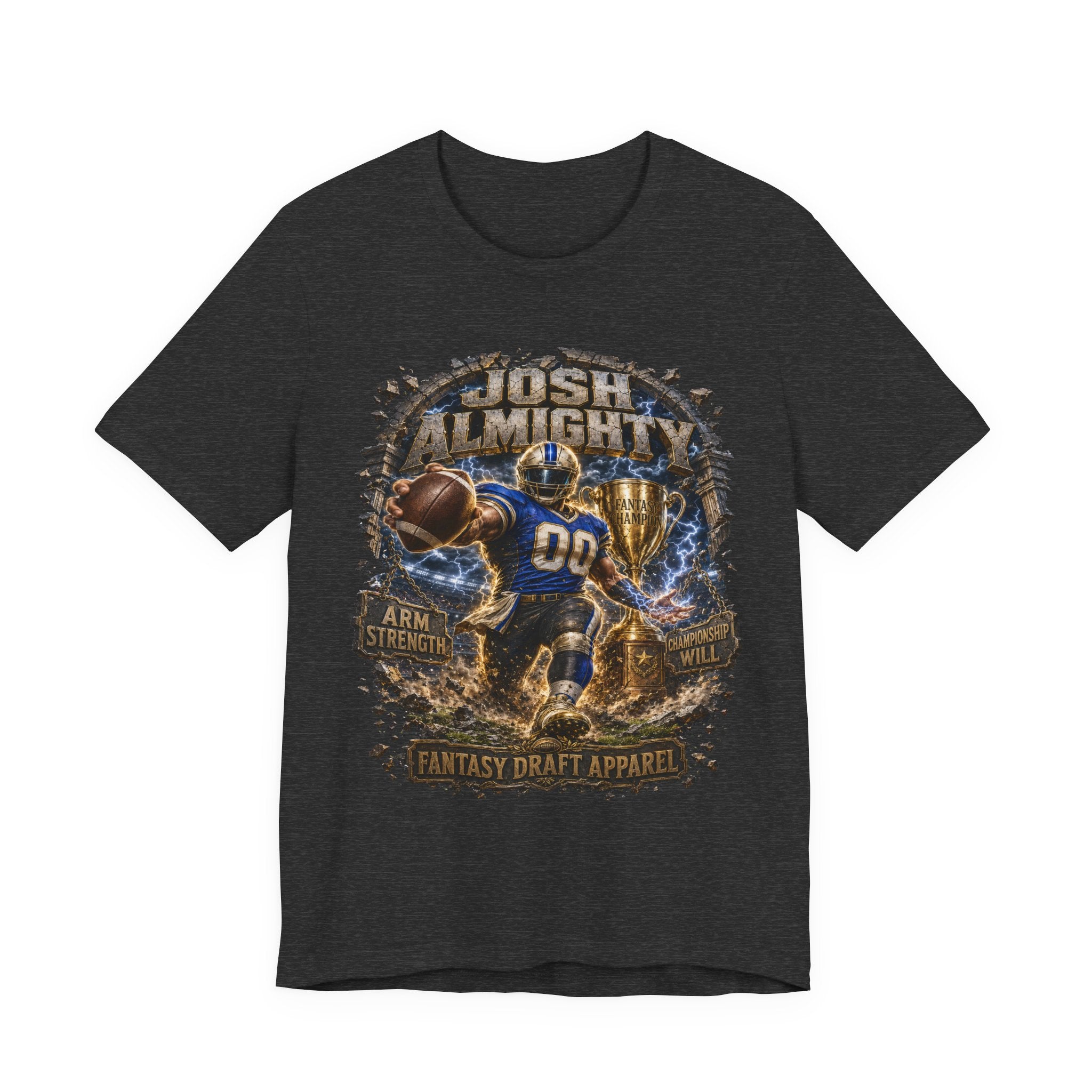 Josh Almighty Premium Football Tee