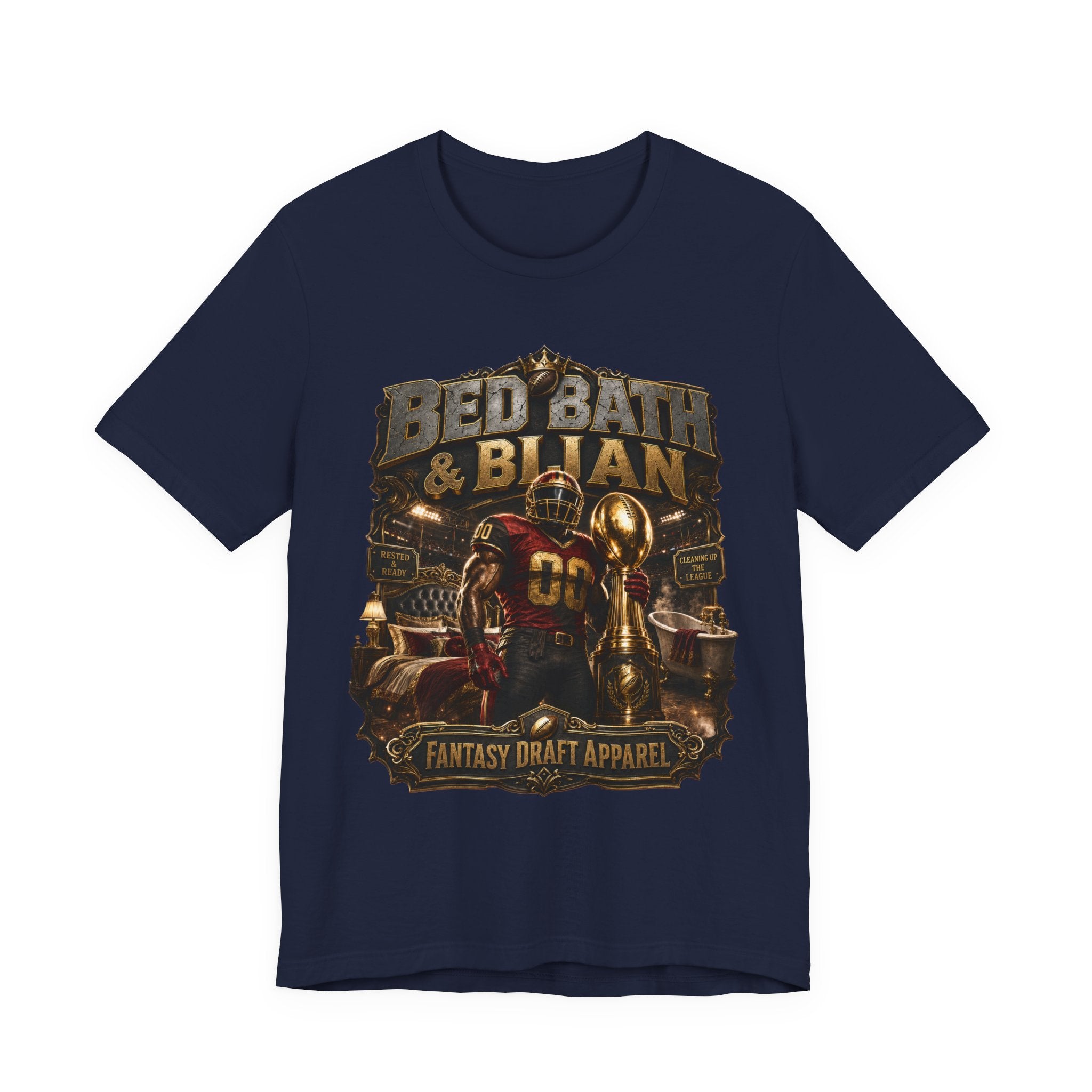 Bed Bath & Bijan  Premium Football Tee