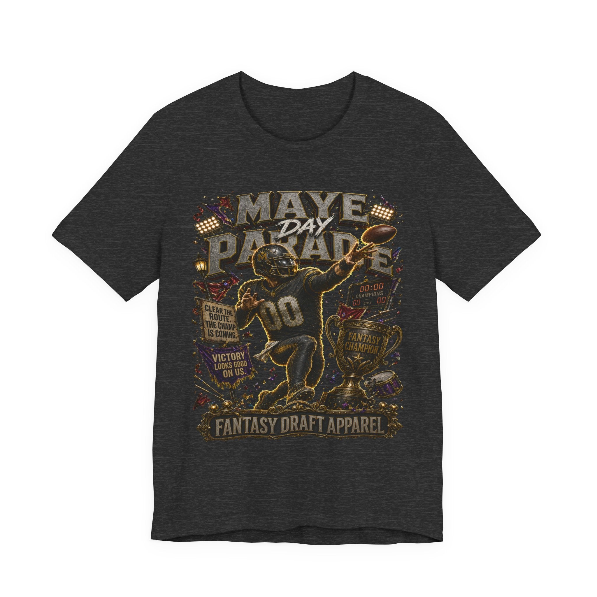 Maye Day Parade  Premium Football Tee