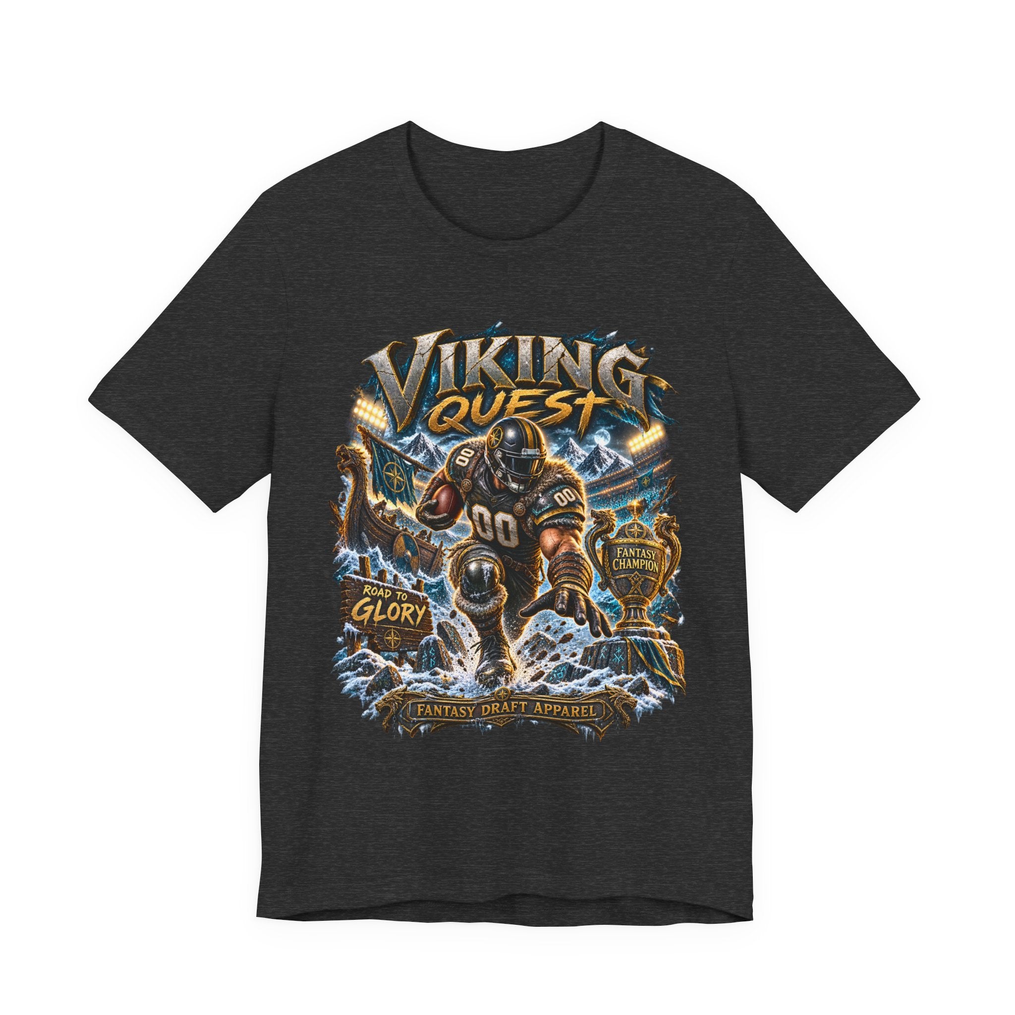 Viking Quest Football Tee
