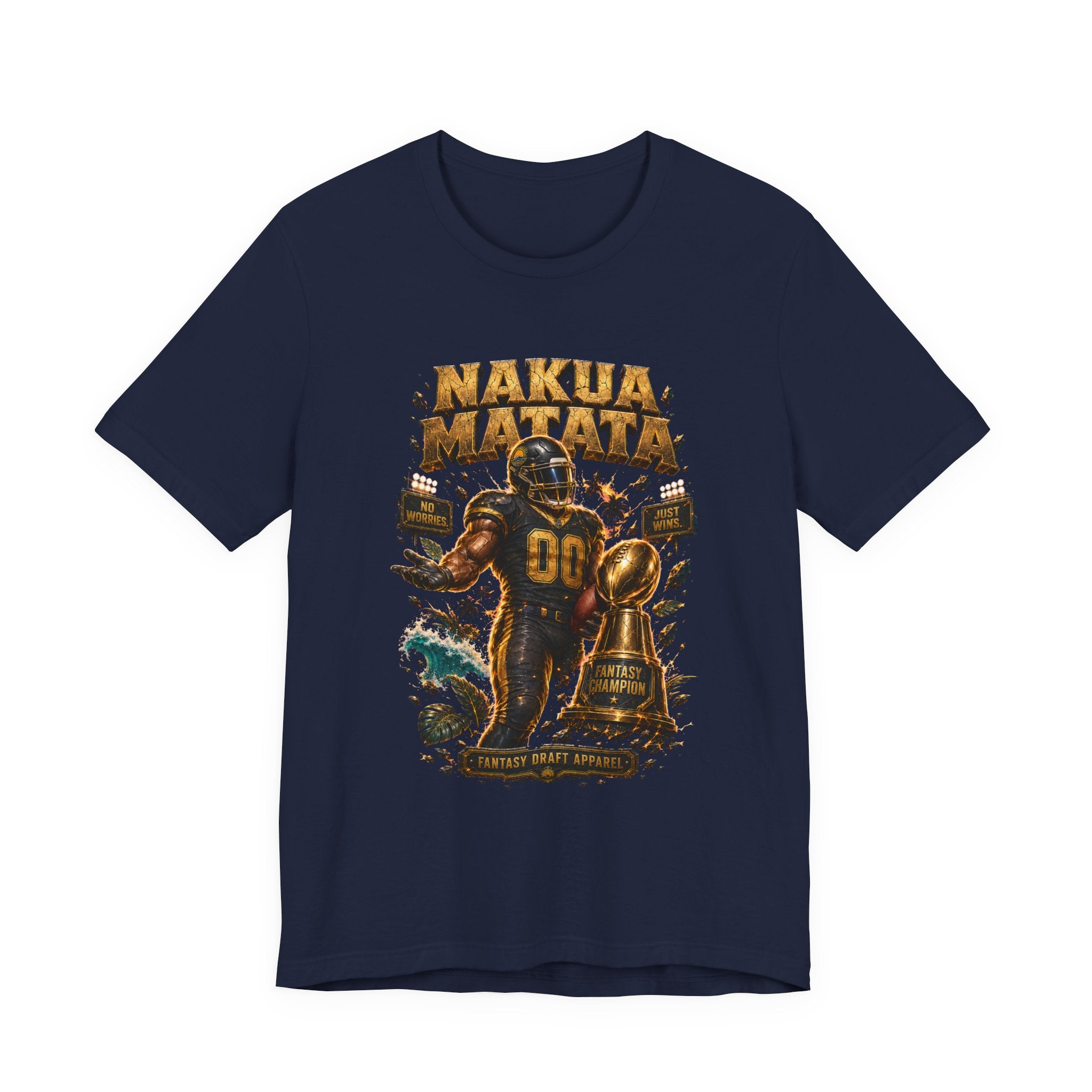 Nakua Matata  Premium Football Tee