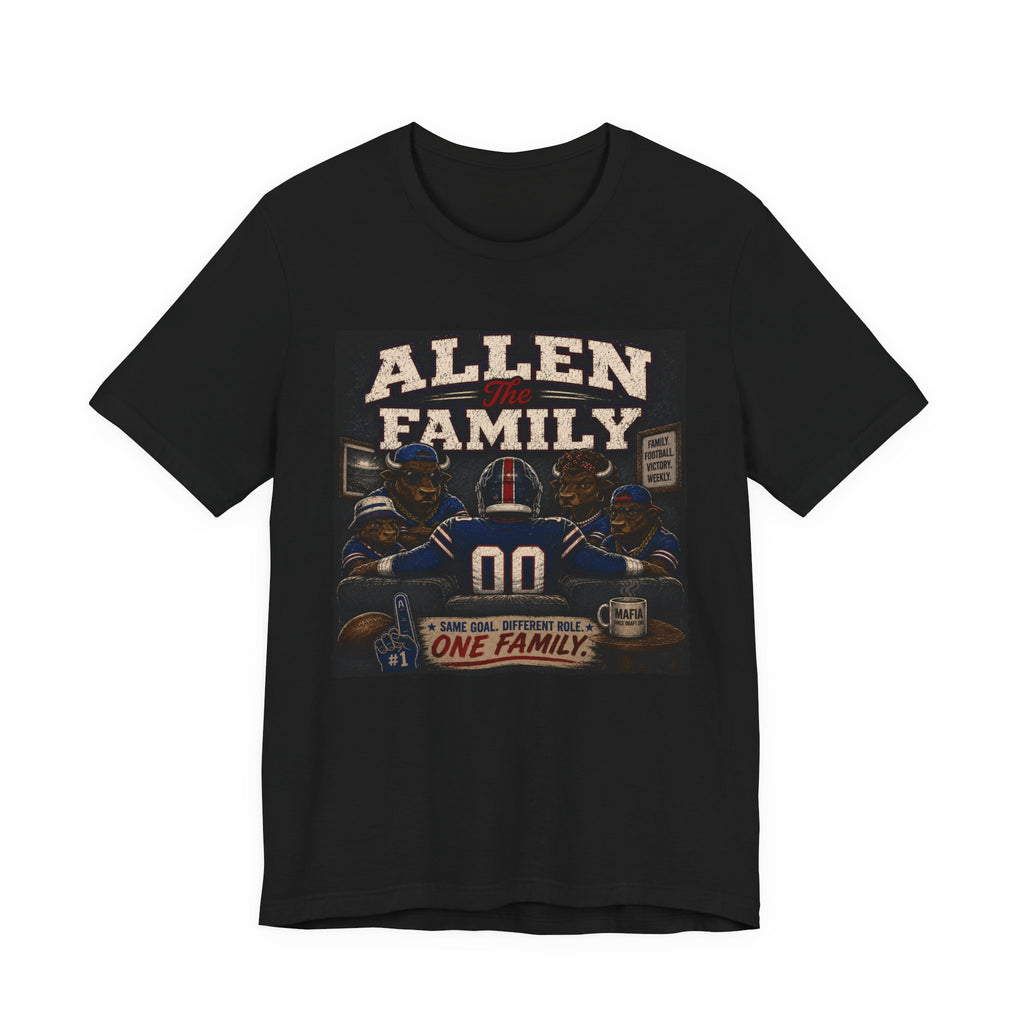 Allen The Family Fantasy Football Tee