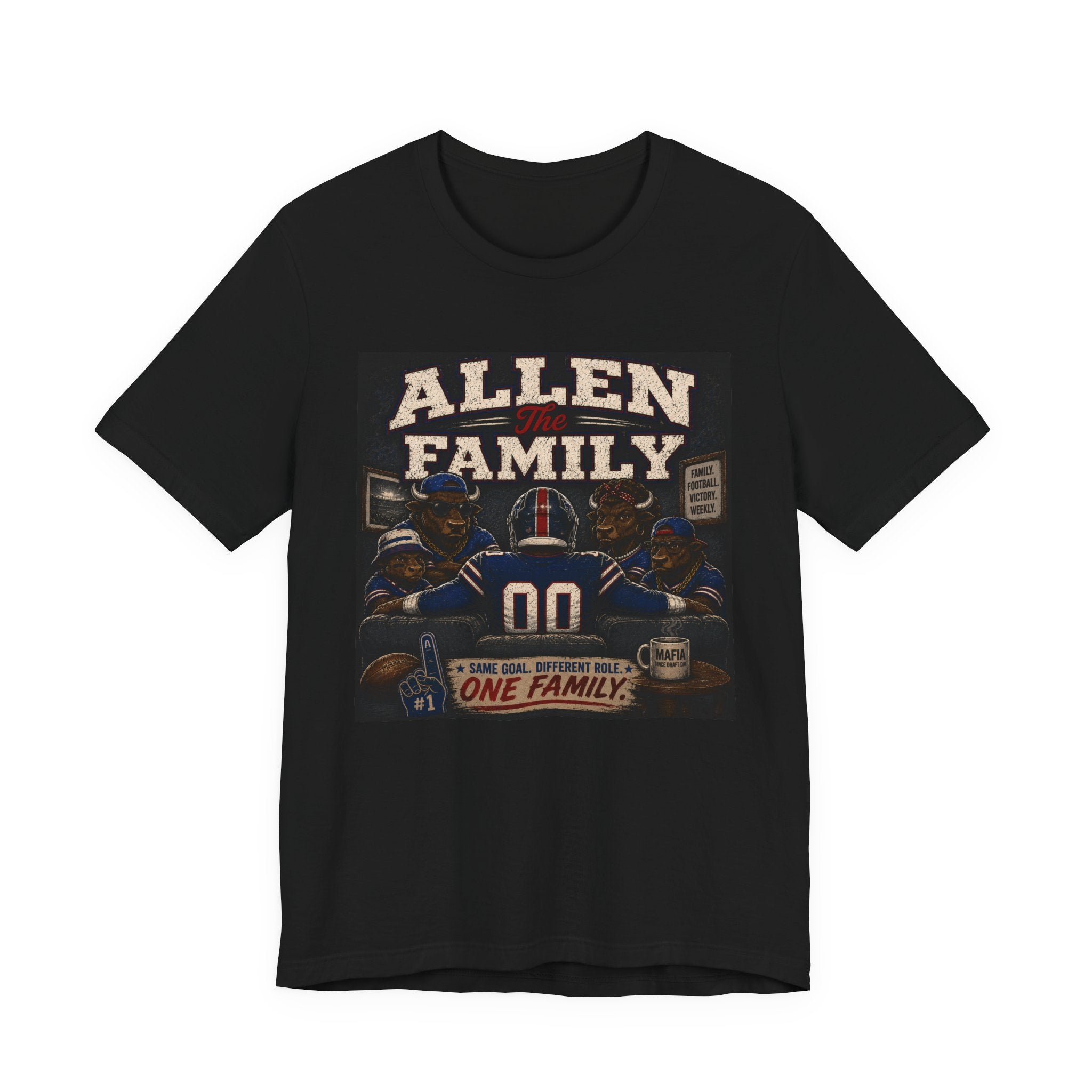 Allen The Family Fantasy Football Tee