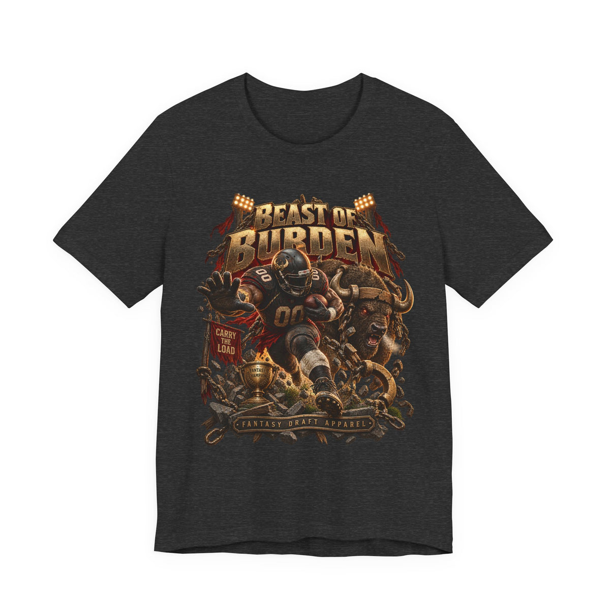 Beast of Burden Team Football Tee