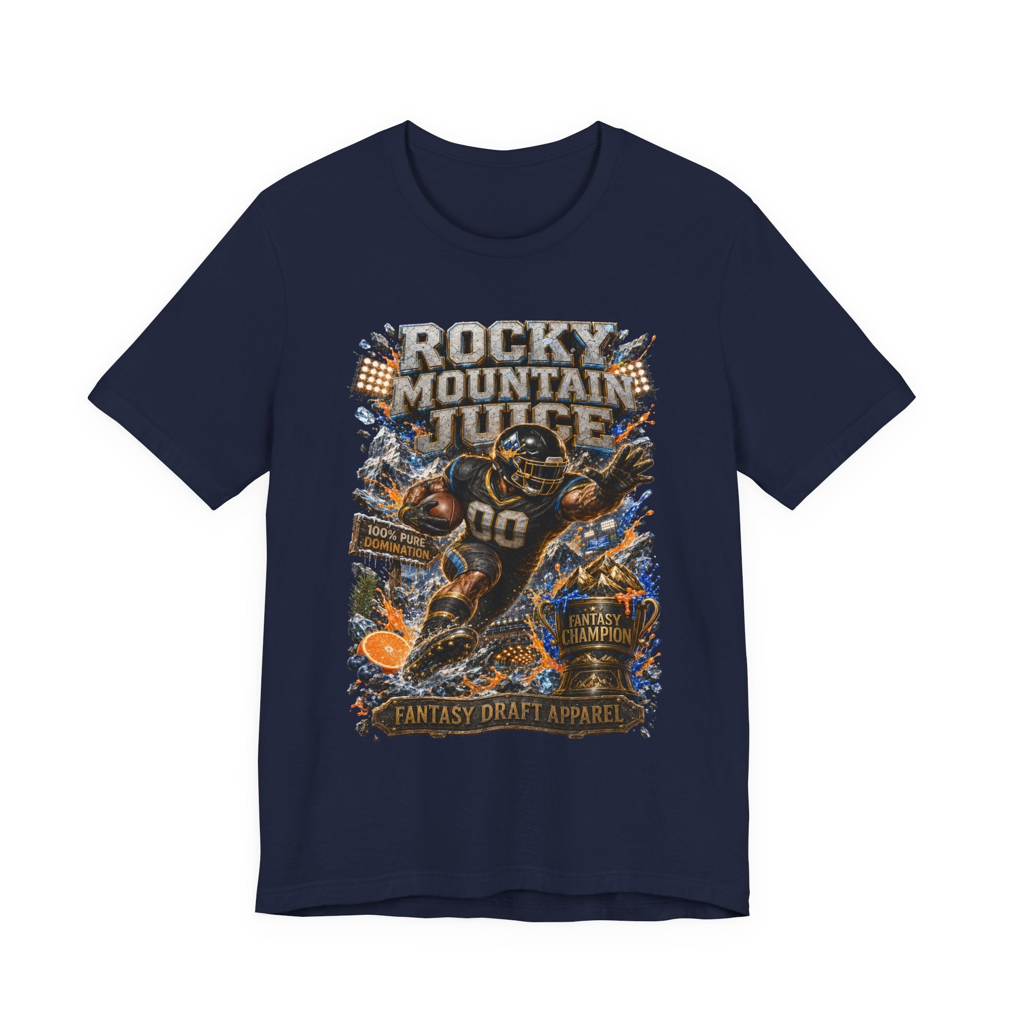 Rocky Mountain Juice Premium Football Tee