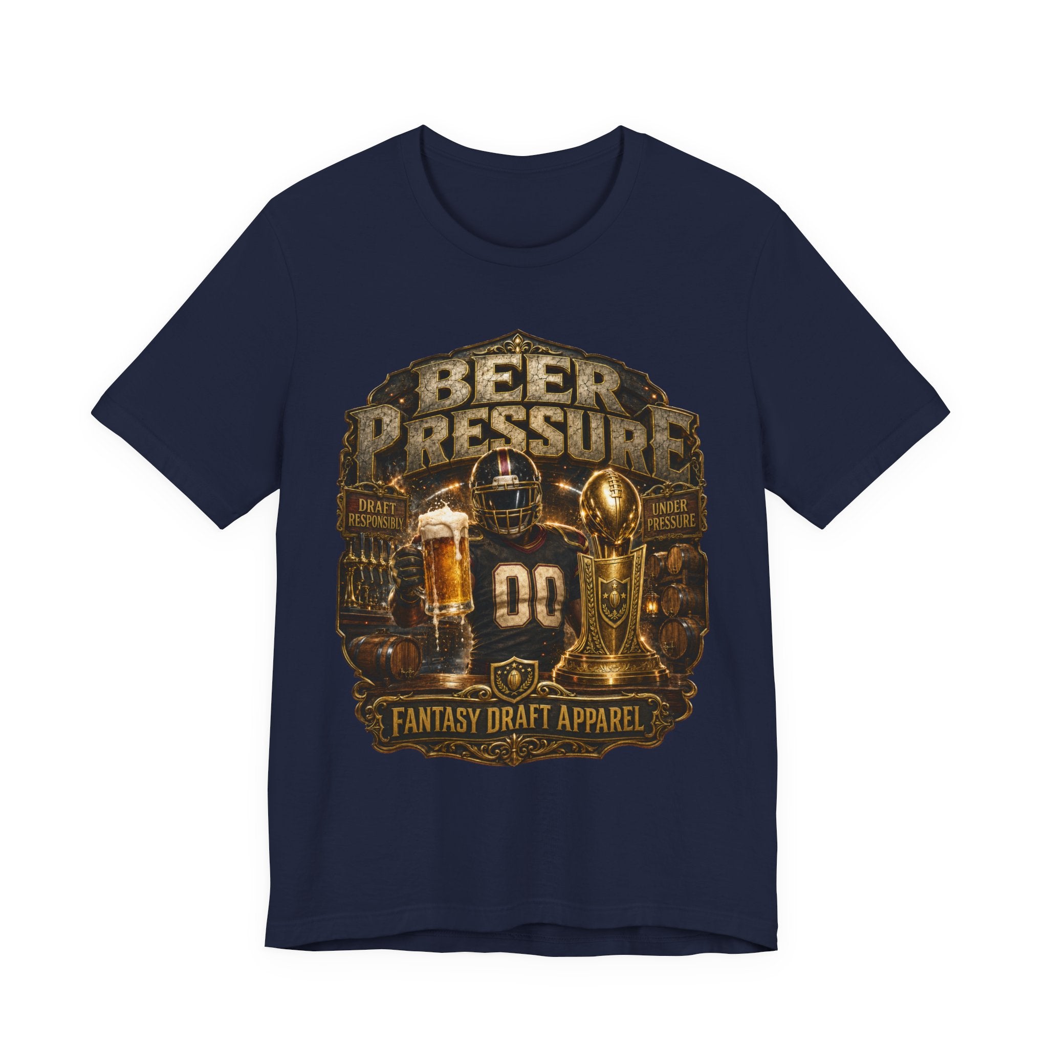 Beer Pressure Premium Football Tee