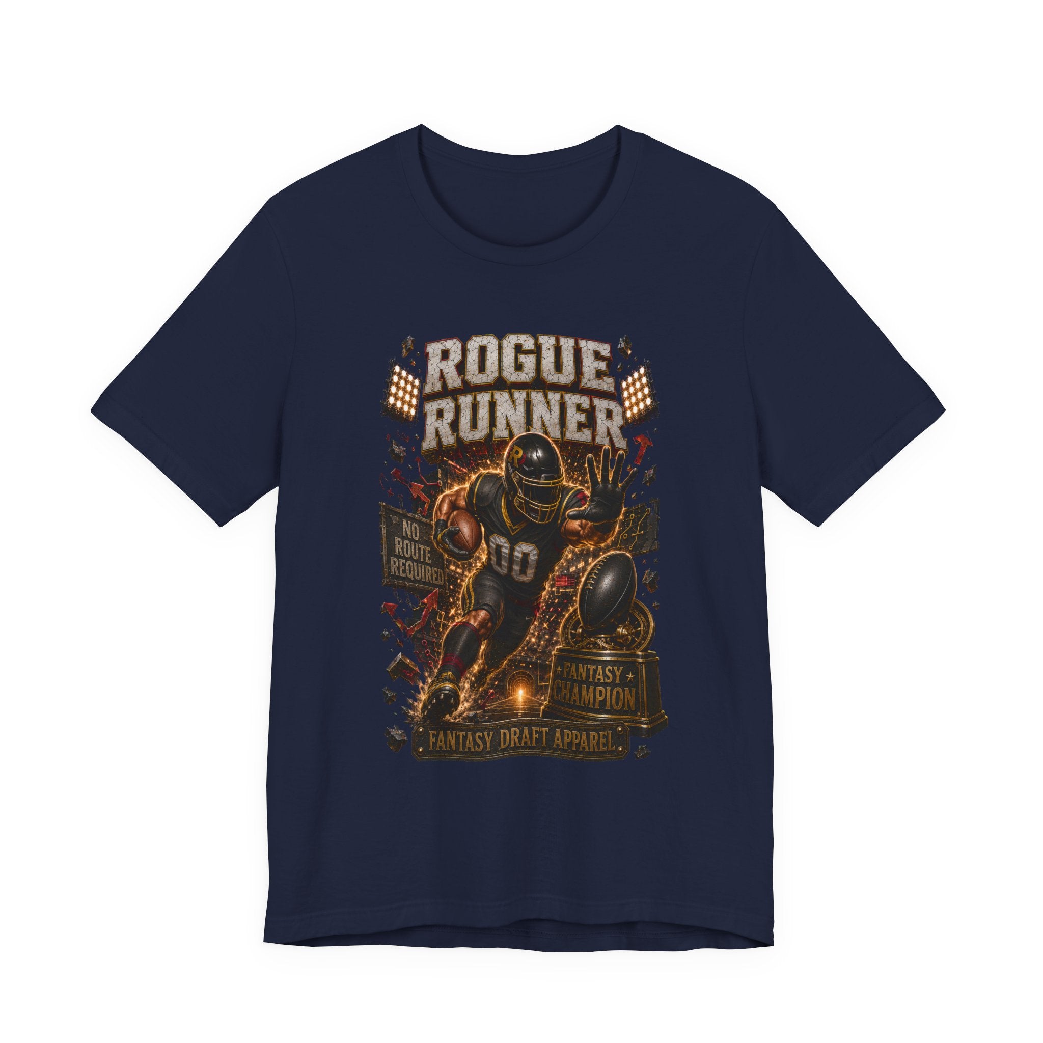 Rogue Runner  Premium Football Tee