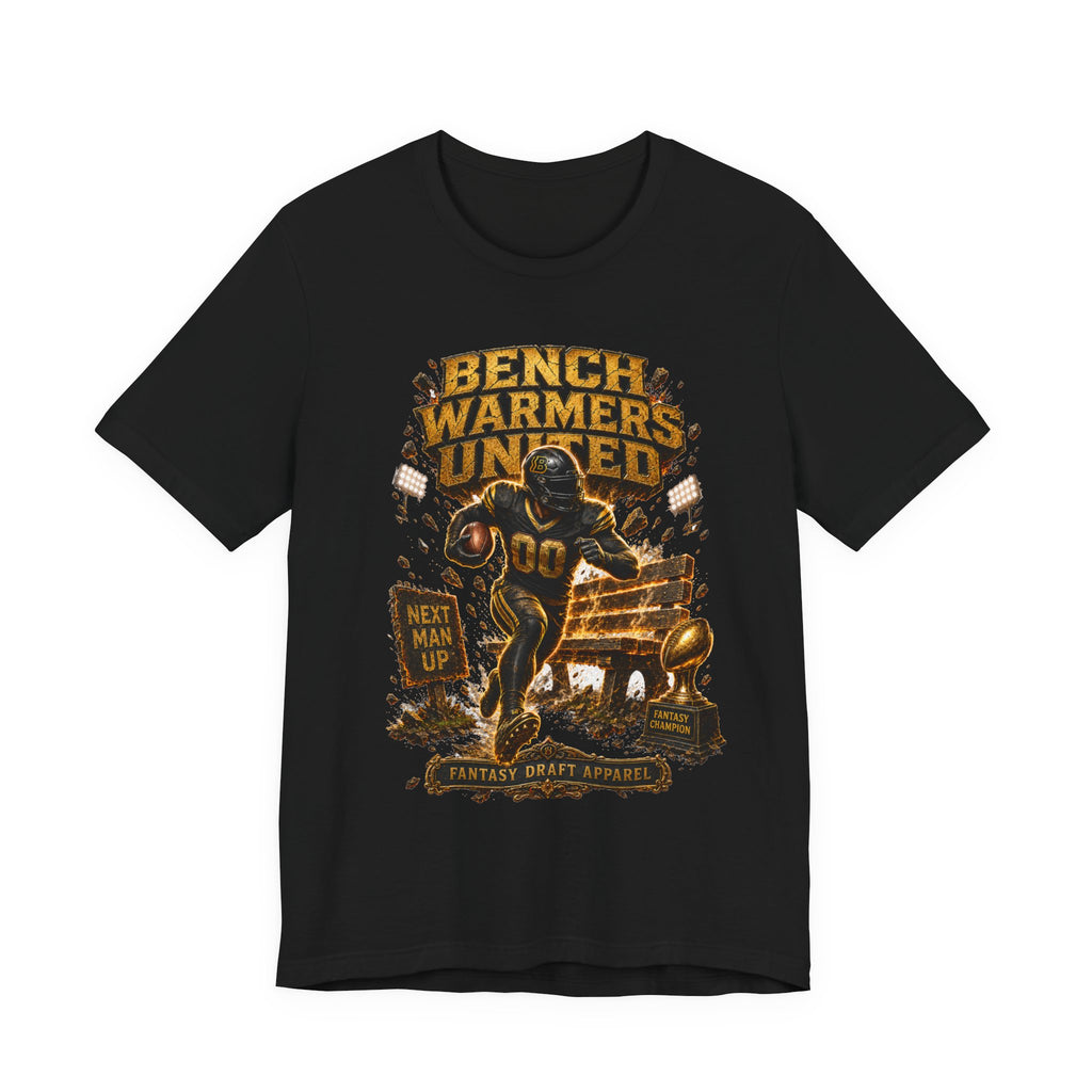 Bench Warmers United  Team Football Tee