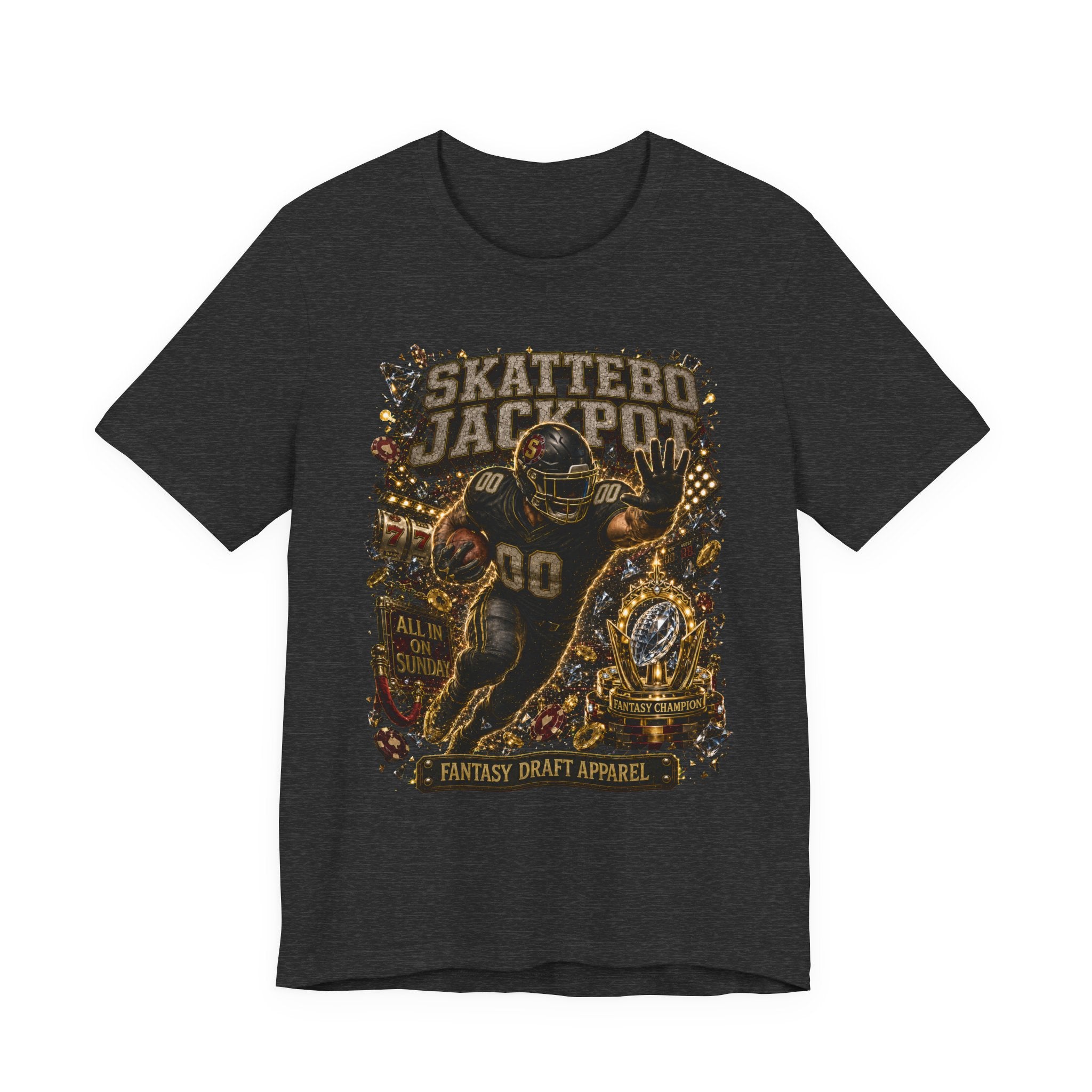 Skattebo Jackpot  Premium Football Tee