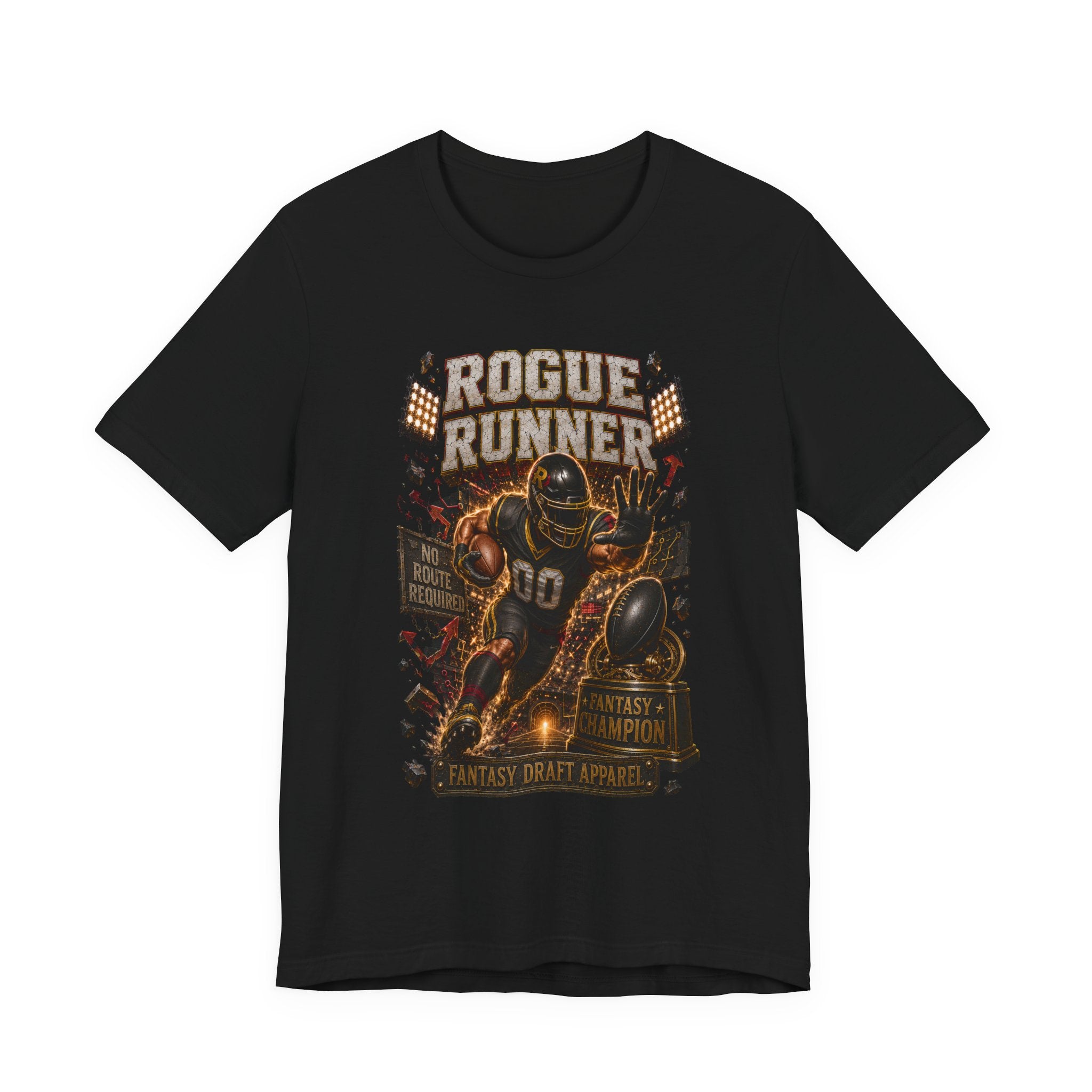Rogue Runner  Premium Football Tee