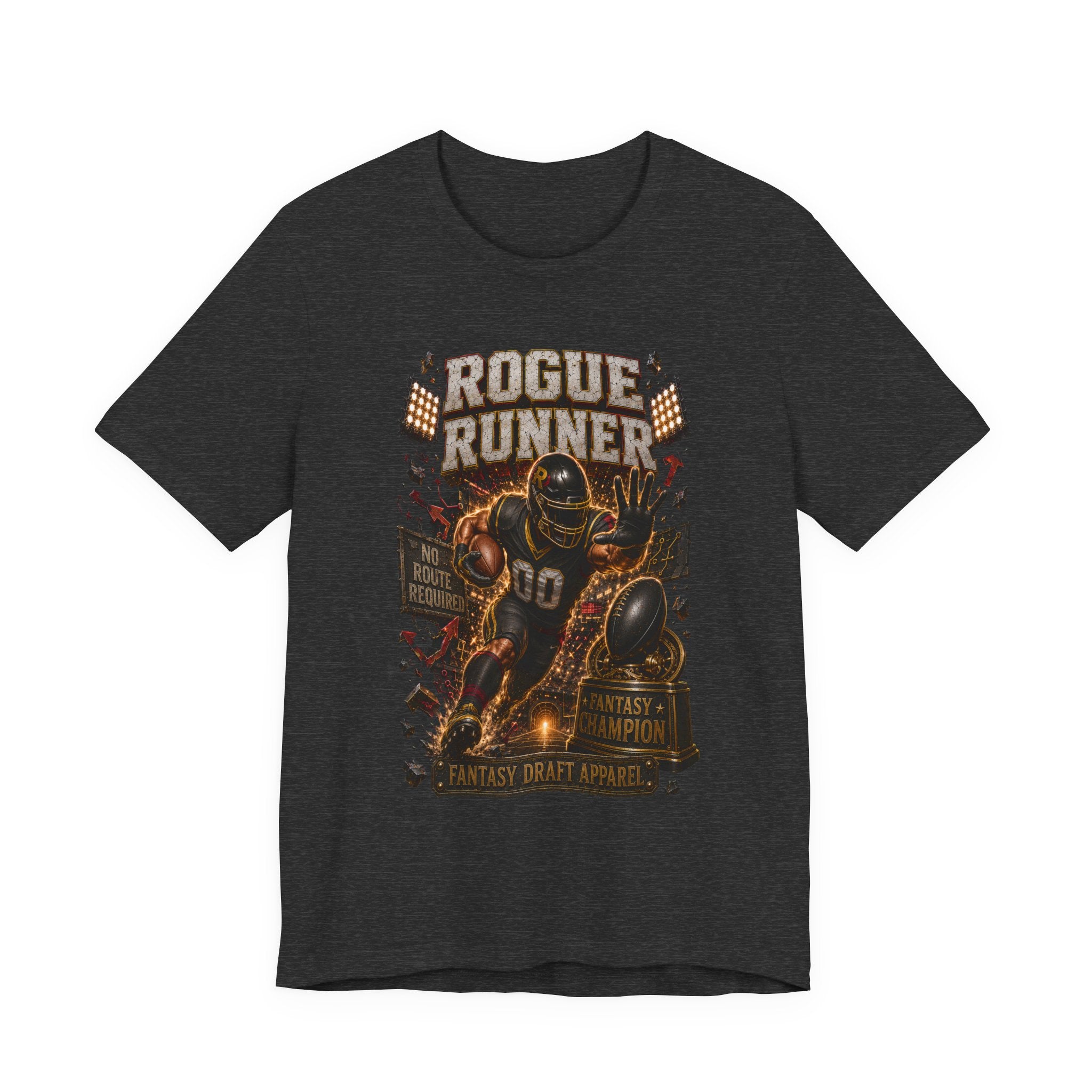 Rogue Runner  Premium Football Tee