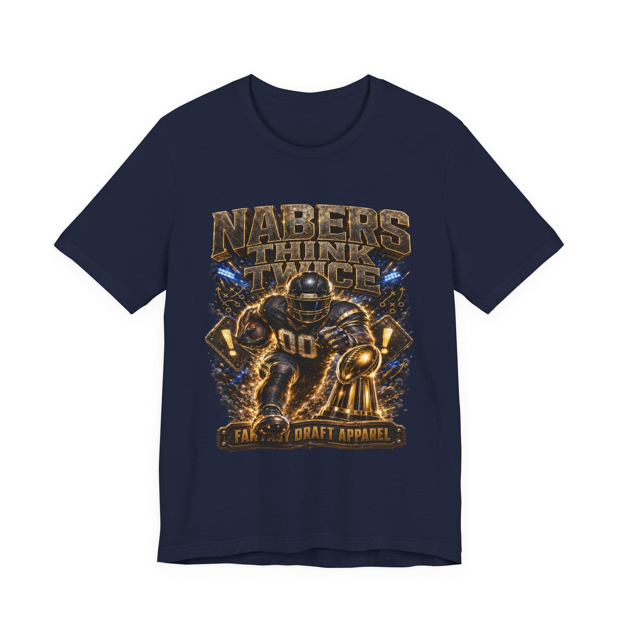 Nabers Think Twice Premium Football Tee