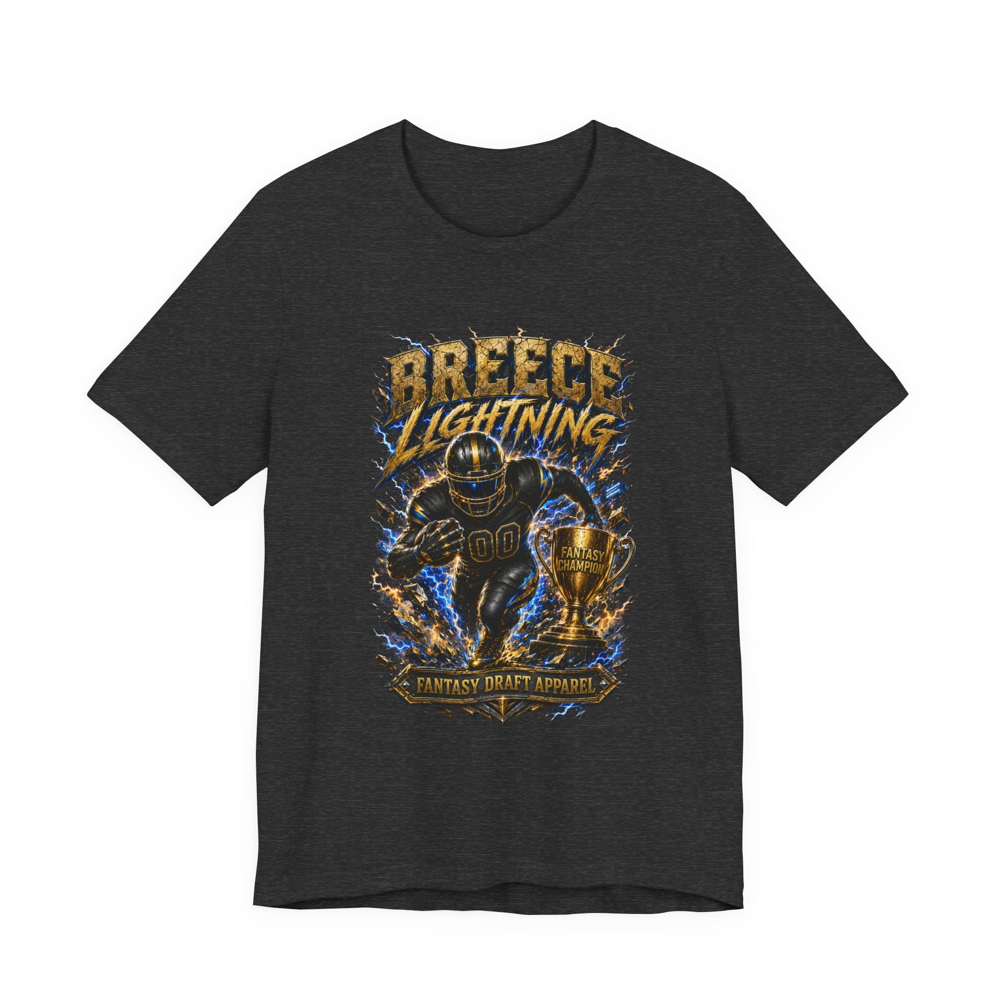 Breece Lightning Premium Football Tee