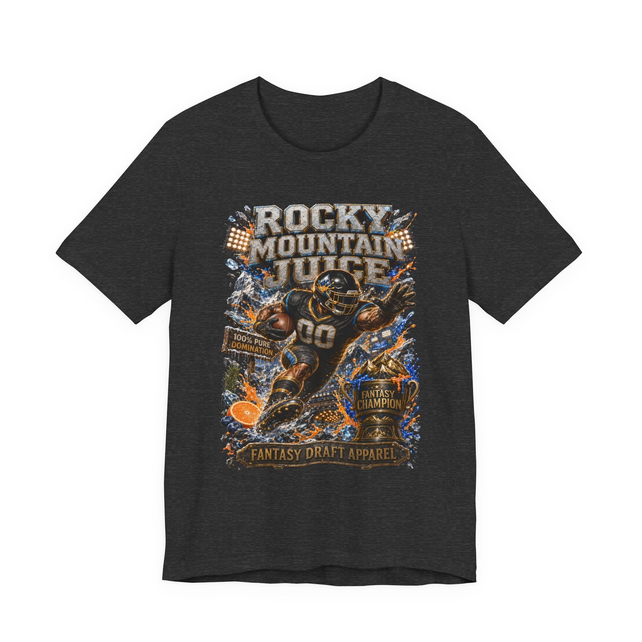 Rocky Mountain Juice Premium Football Tee