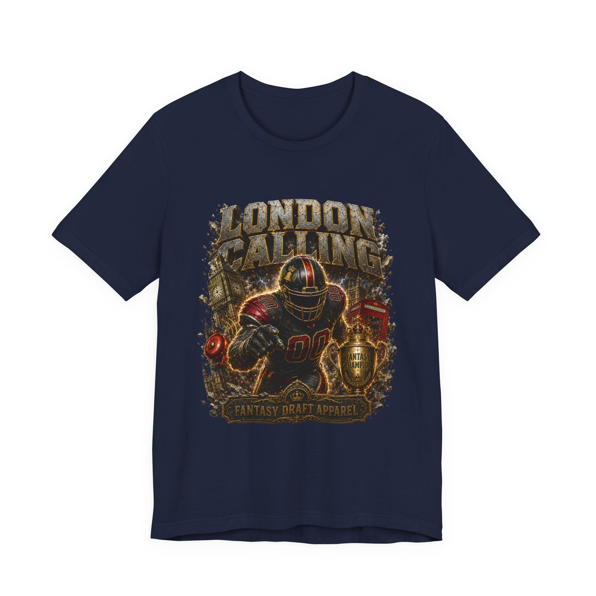 London Calling  Premium Football Tee