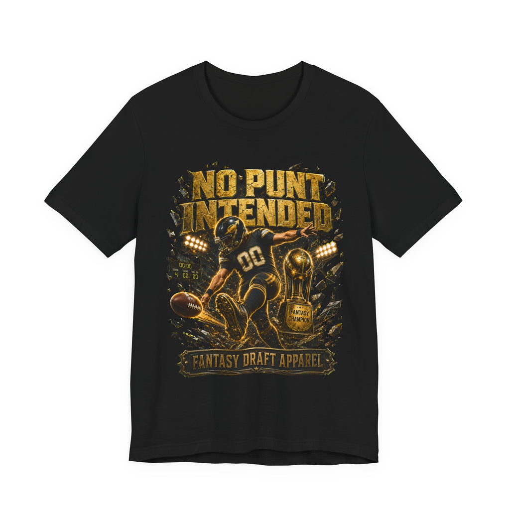 No Punt Intended  Premium Football Tee