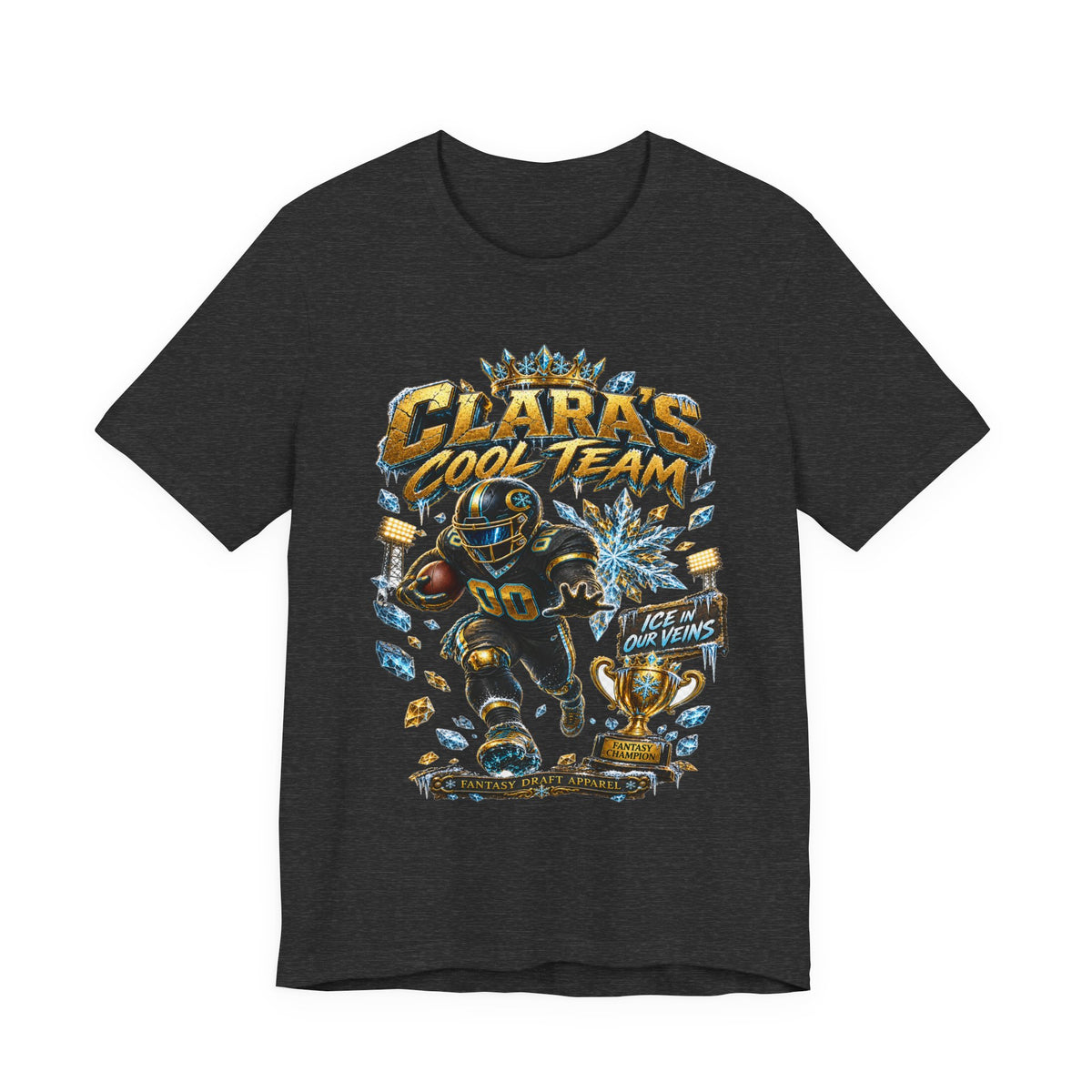 Clara’s Cool Team  Team Football Tee